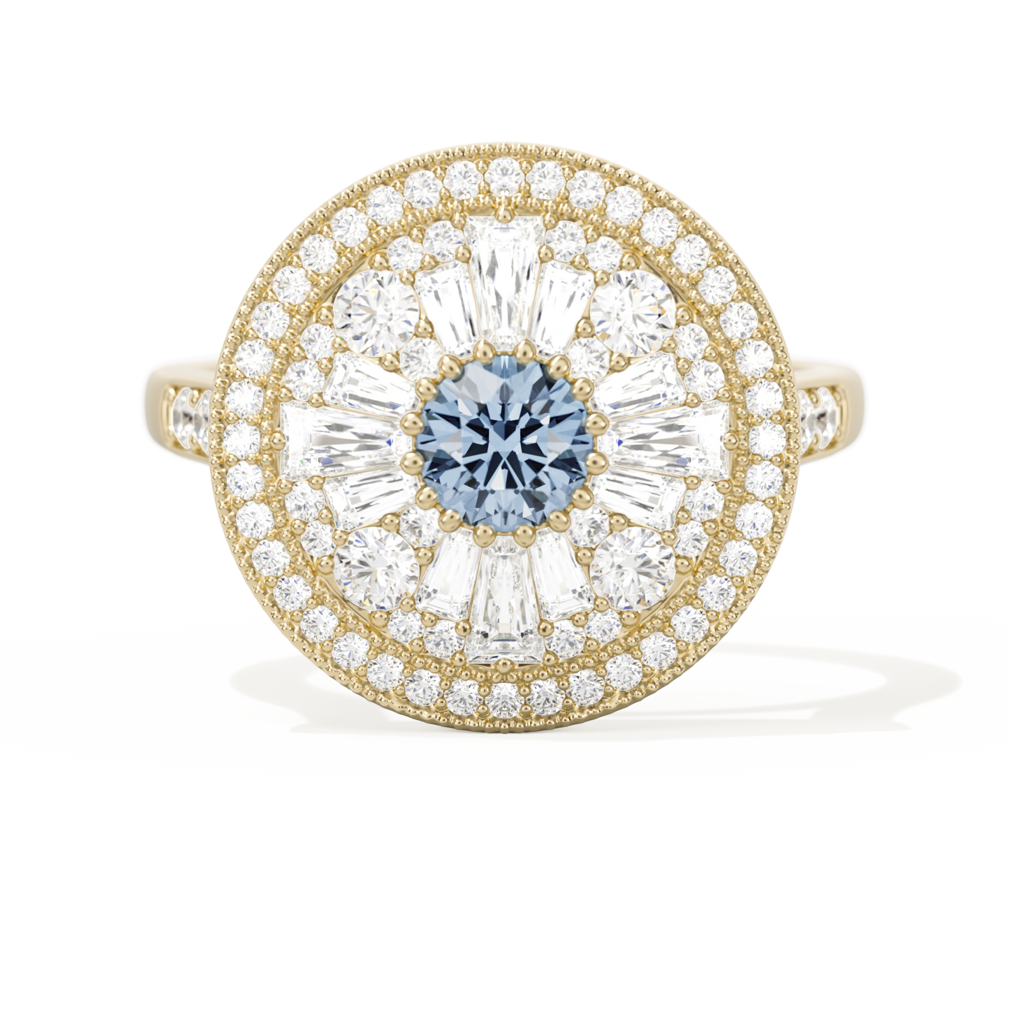 Ballerina Round with Halo