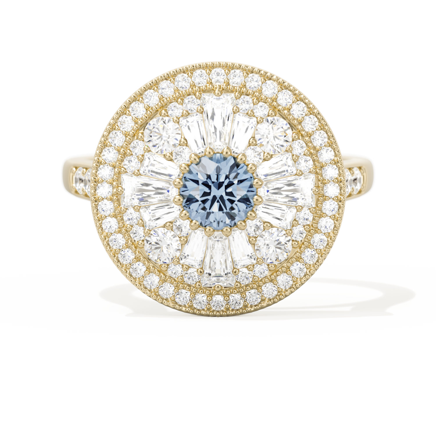 Ballerina Round with Halo