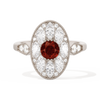 Round with Feather Marquise