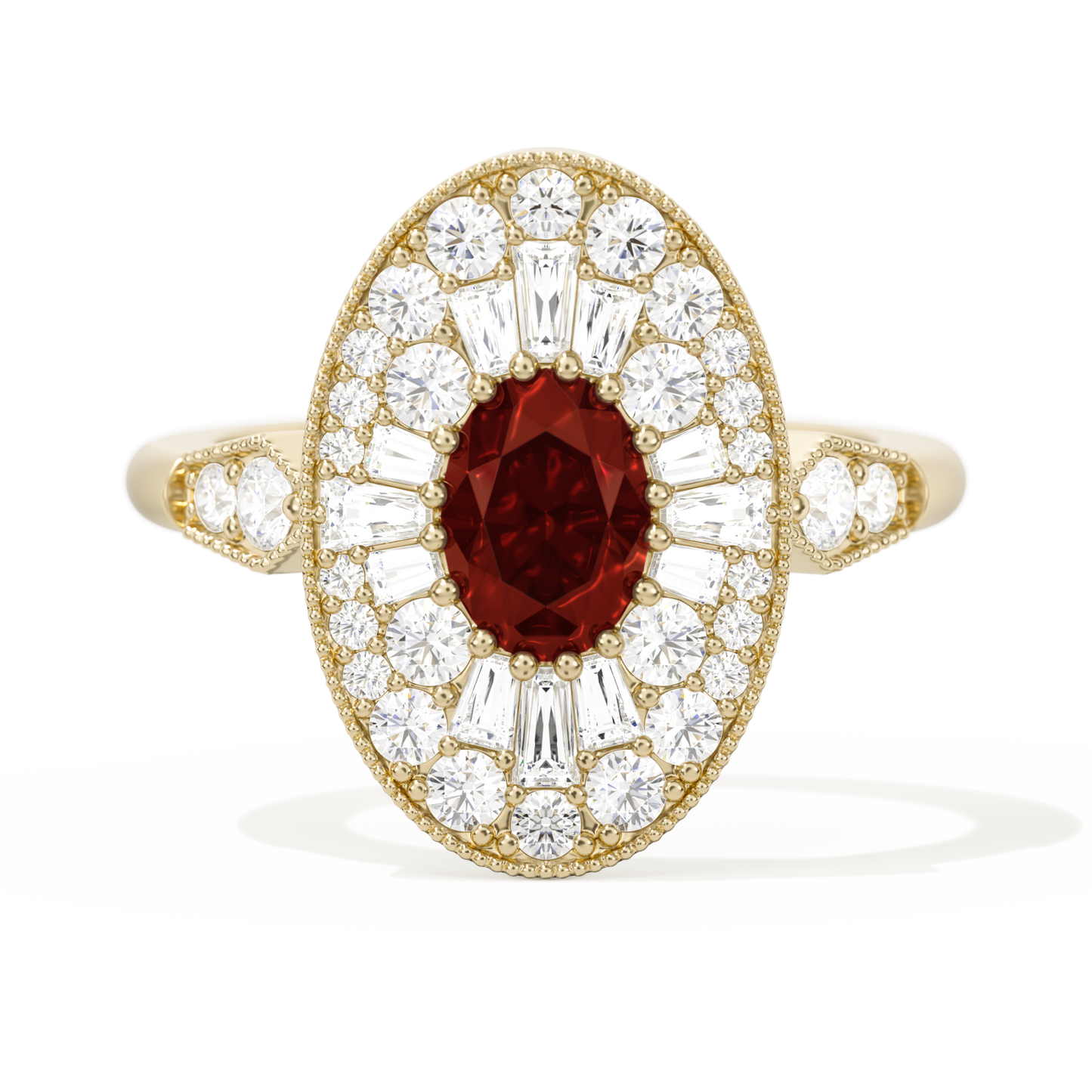 Oval Ballerina Oval Center