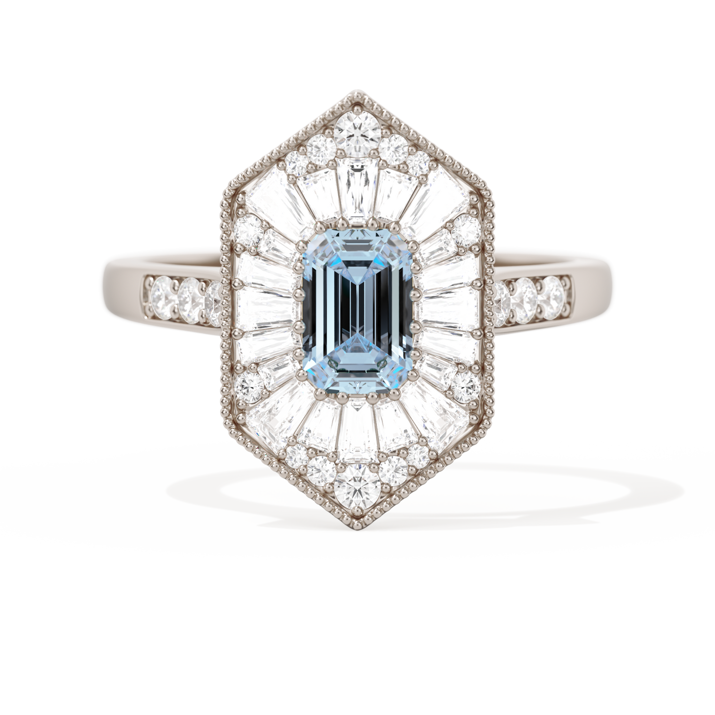 Ballerina Elongated Emerald