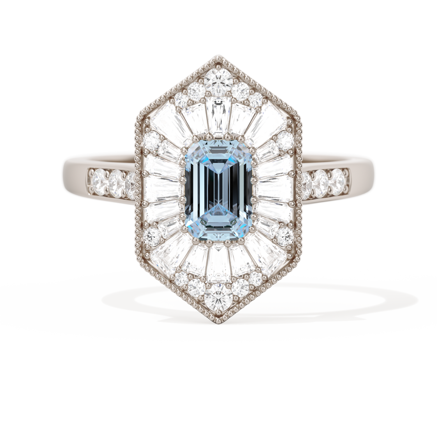 Ballerina Elongated Emerald