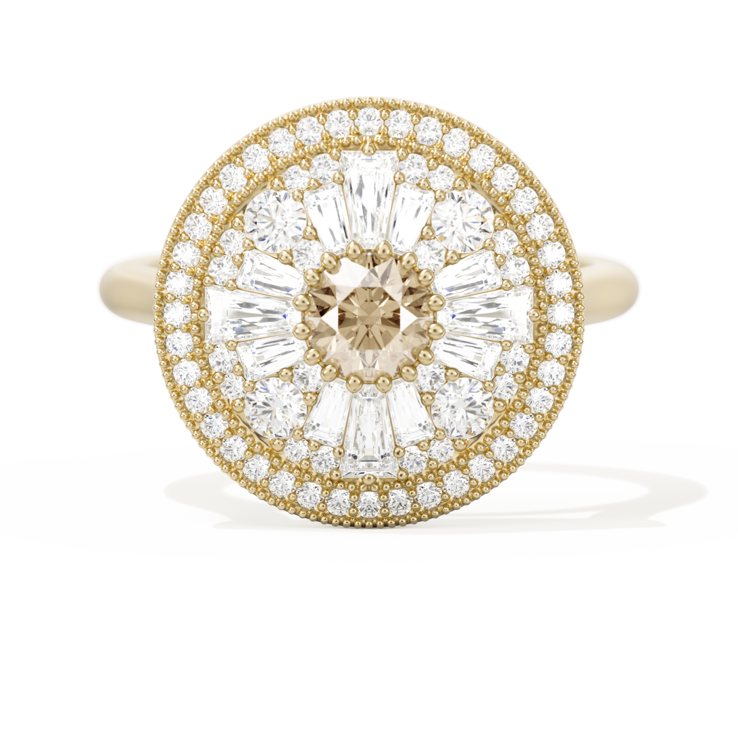 Ballerina Round with Halo