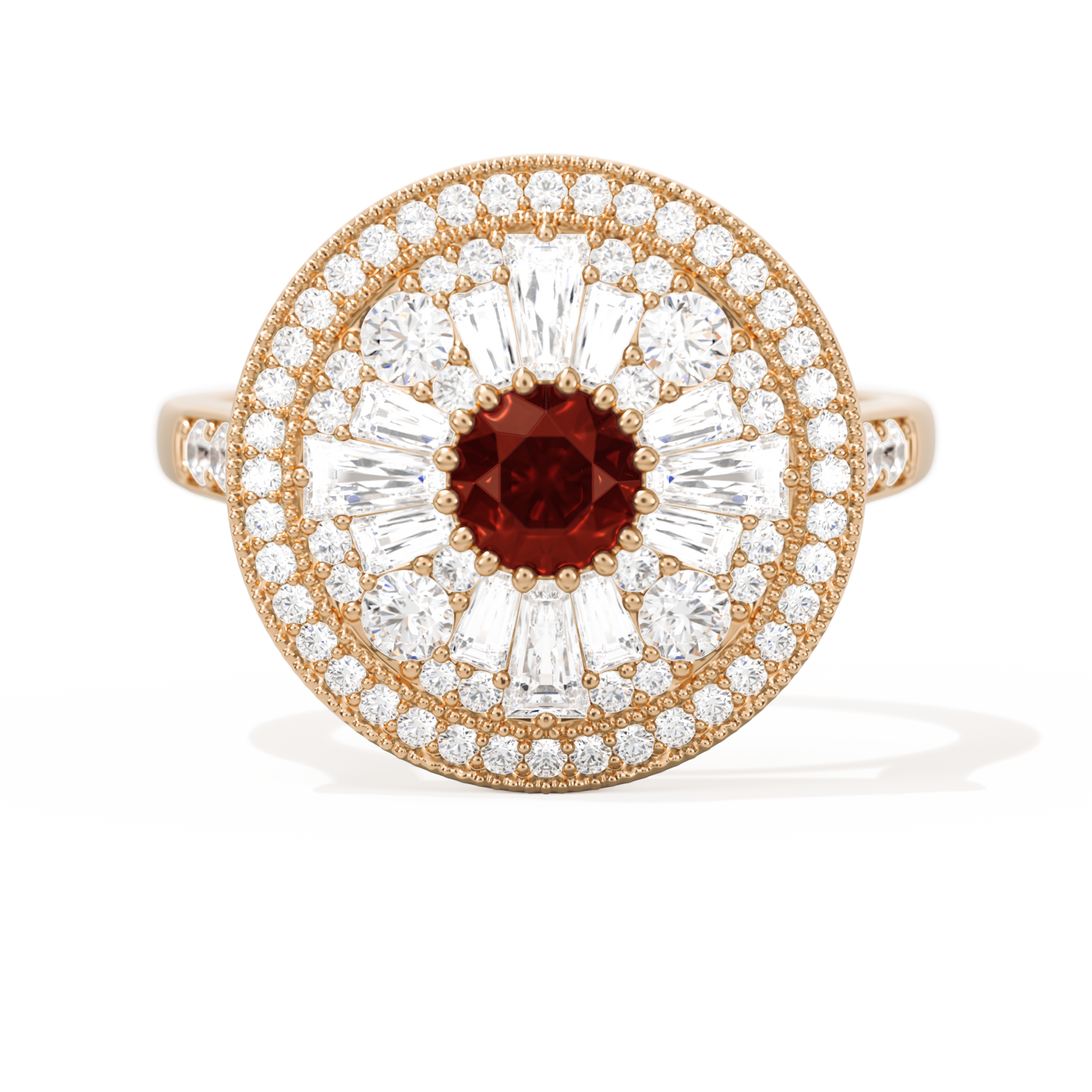 Ballerina Round with Halo