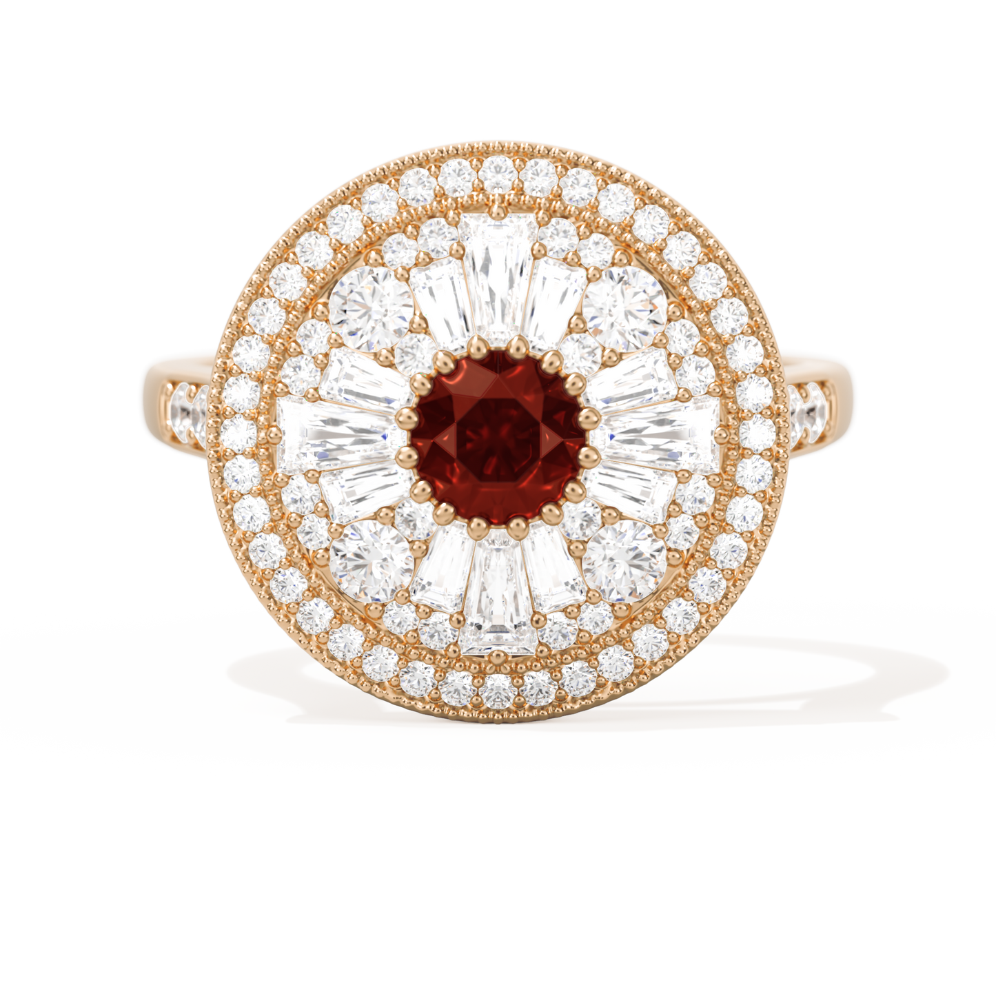 Ballerina Round with Halo