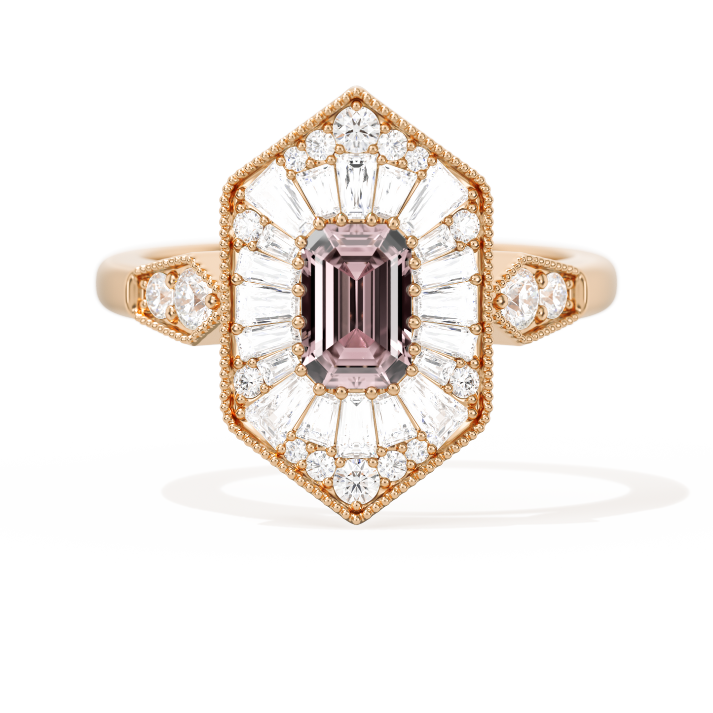 Ballerina Elongated Emerald