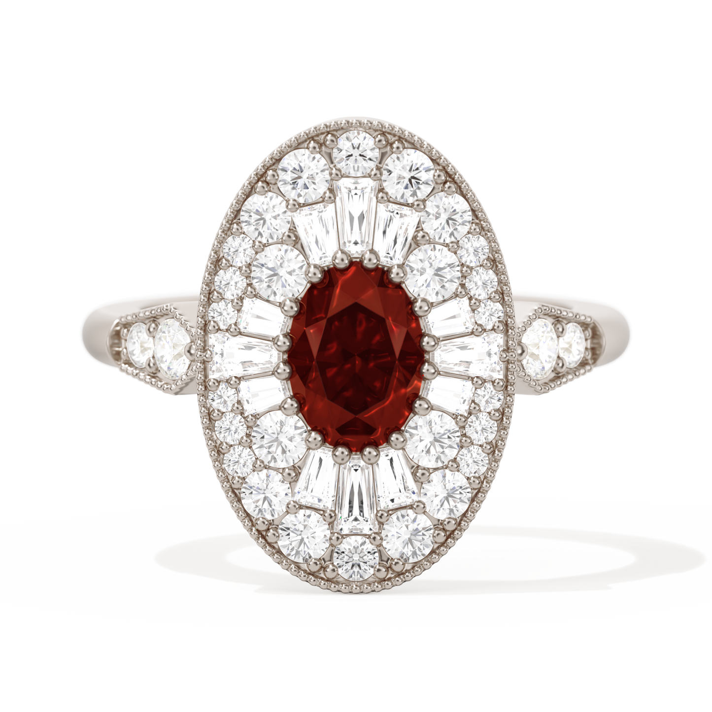 Oval Ballerina Oval Center