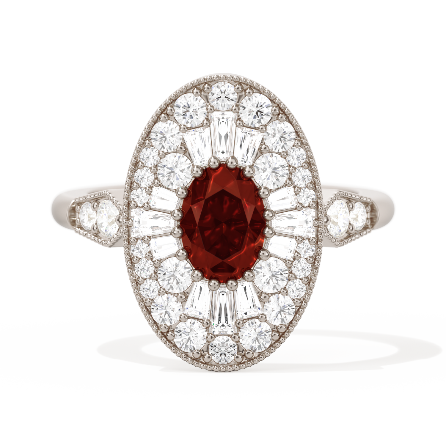Oval Ballerina Oval Center