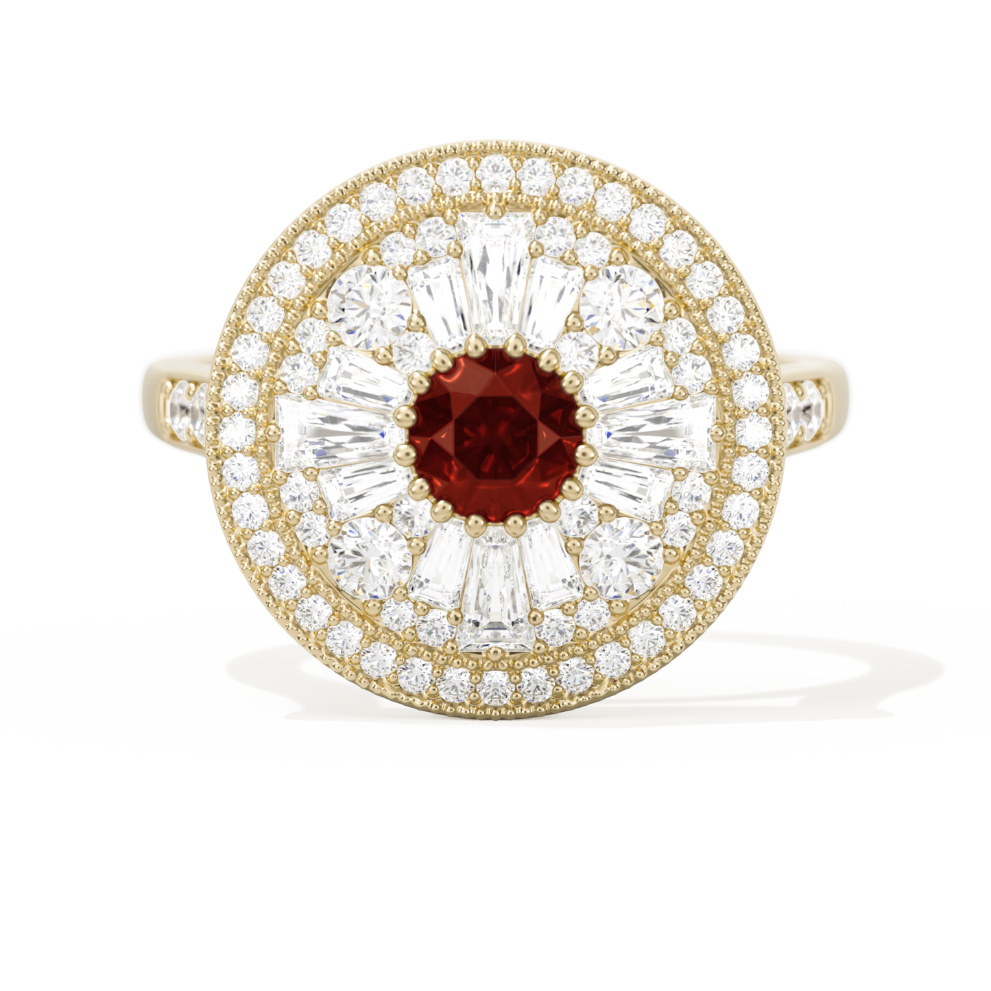 Ballerina Round with Halo