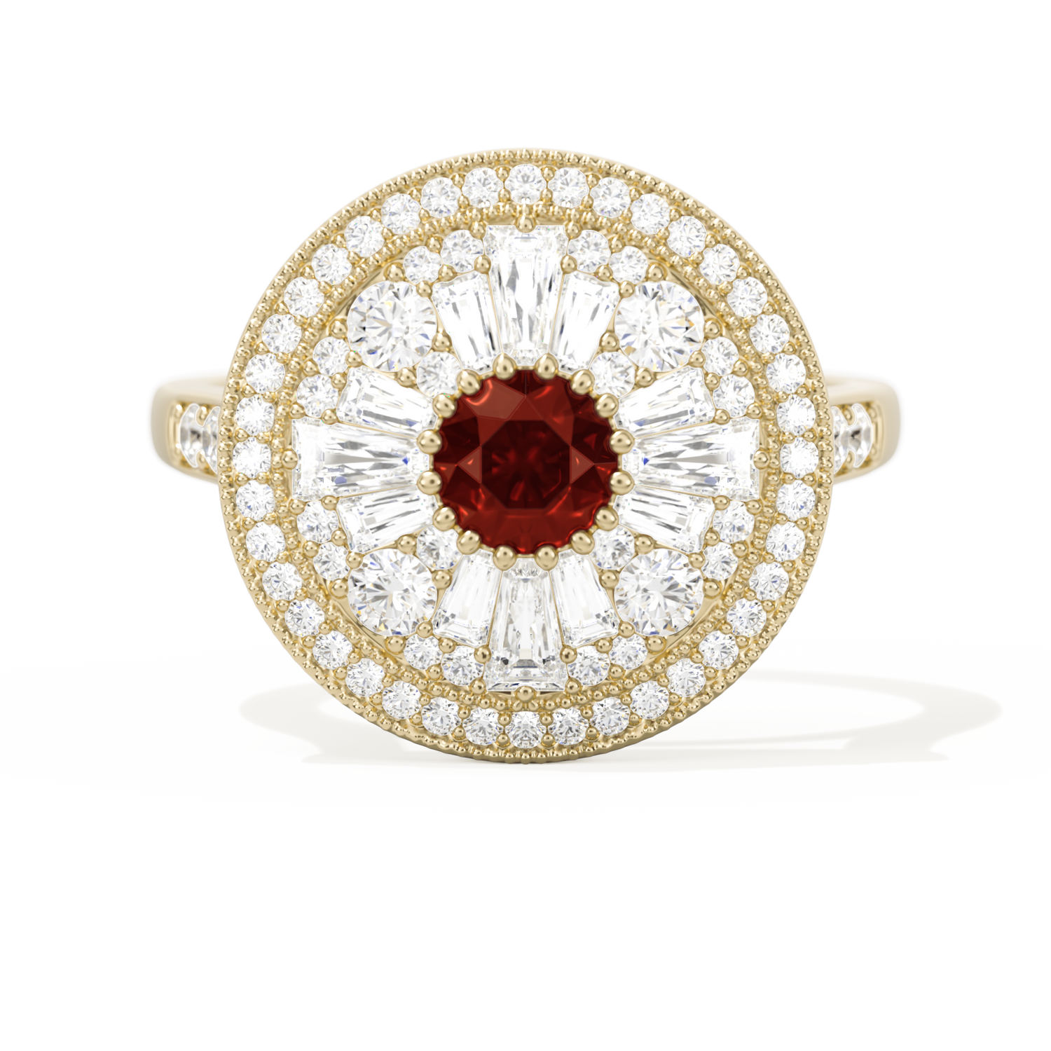 Ballerina Round with Halo