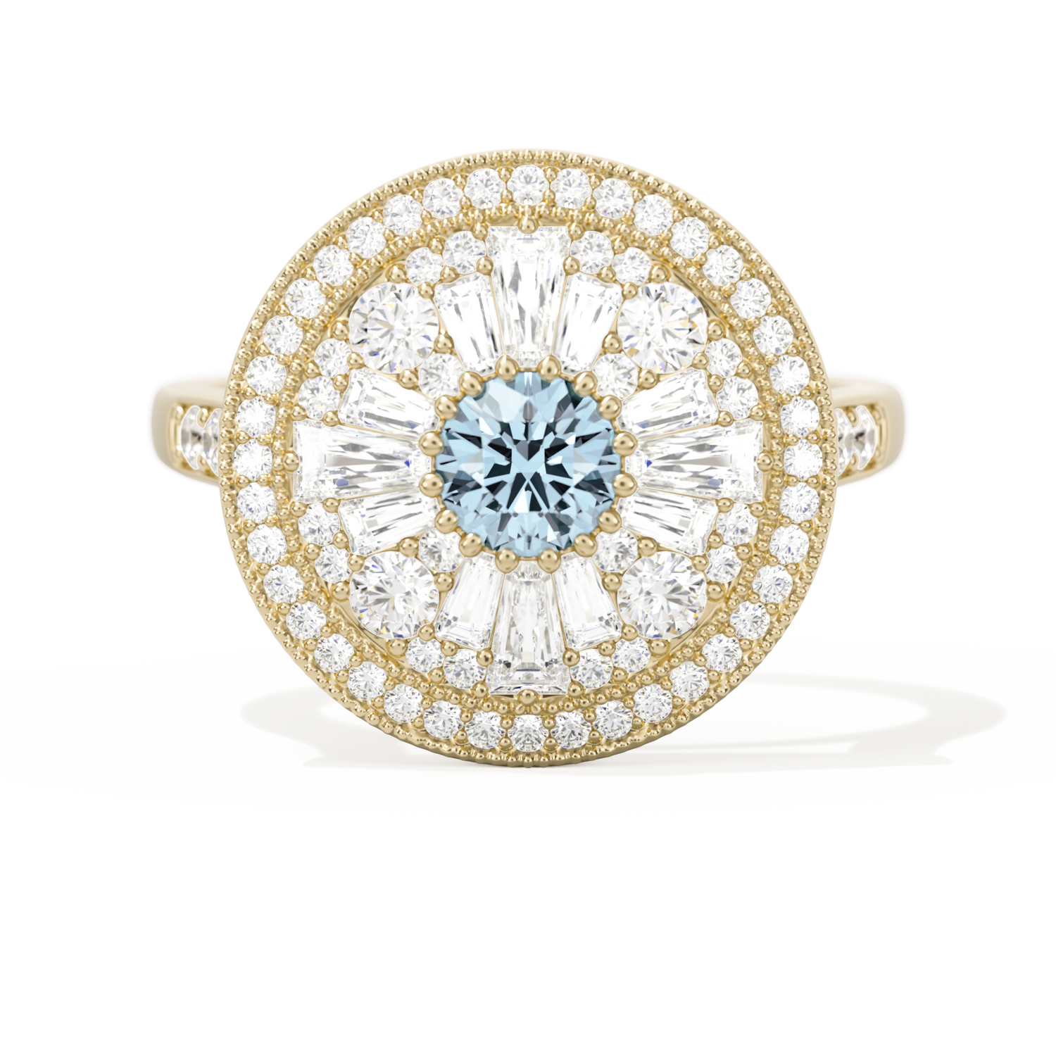 Ballerina Round with Halo