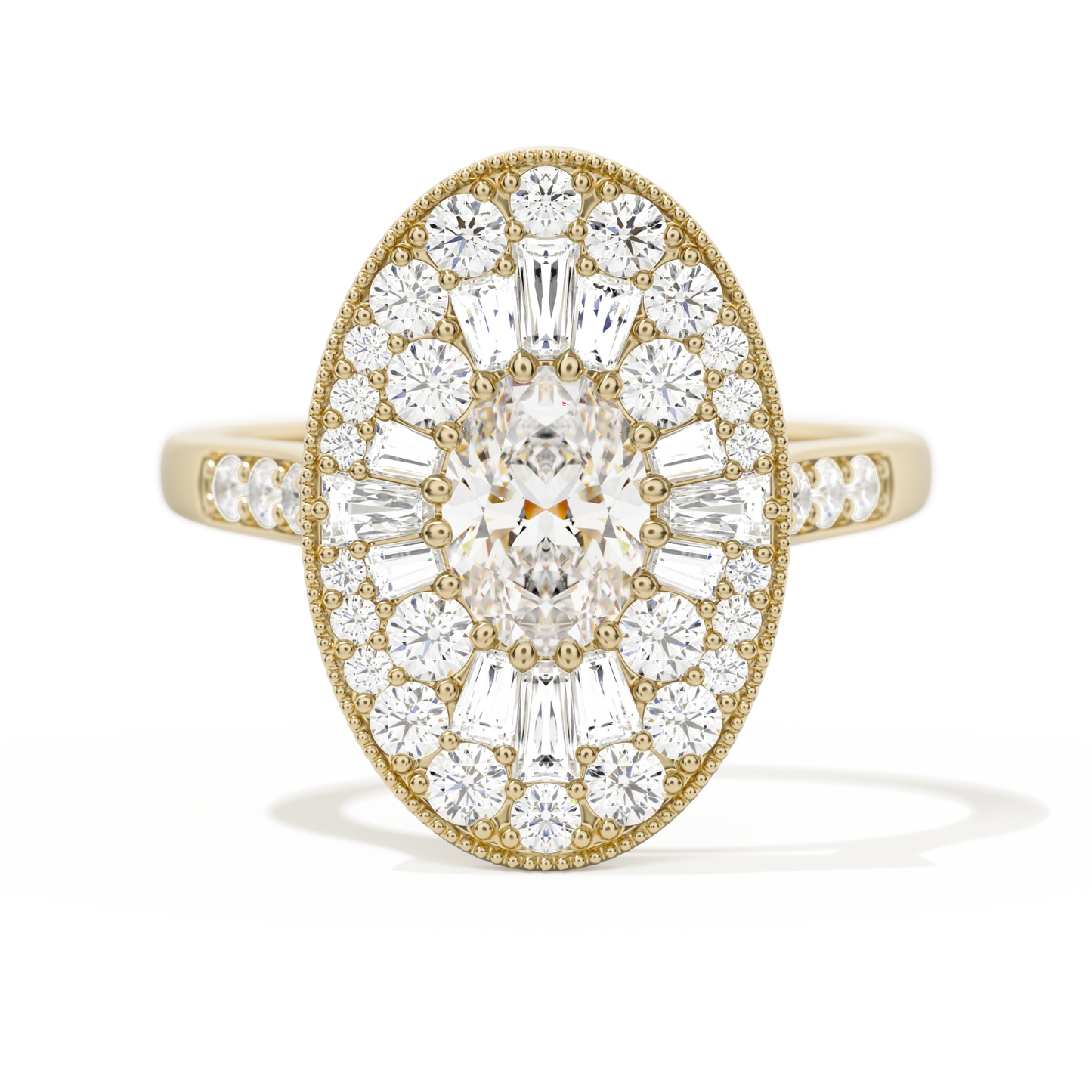 Oval Ballerina Oval Center