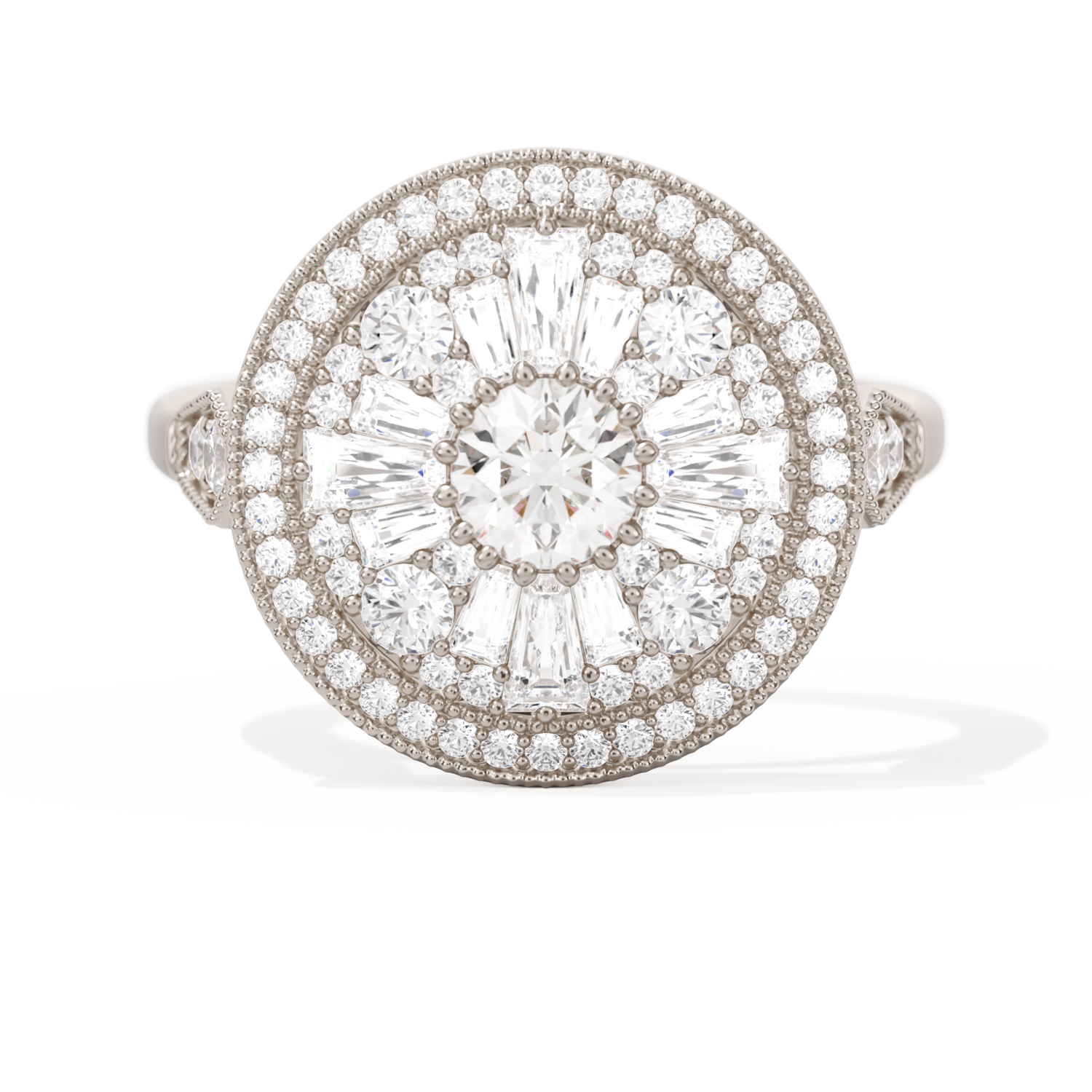 Ballerina Round with Halo