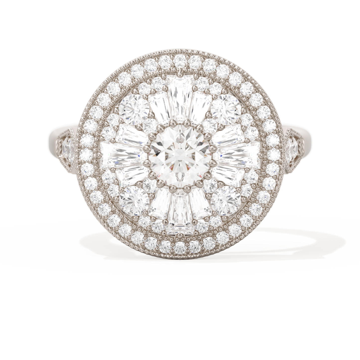 Ballerina Round with Halo