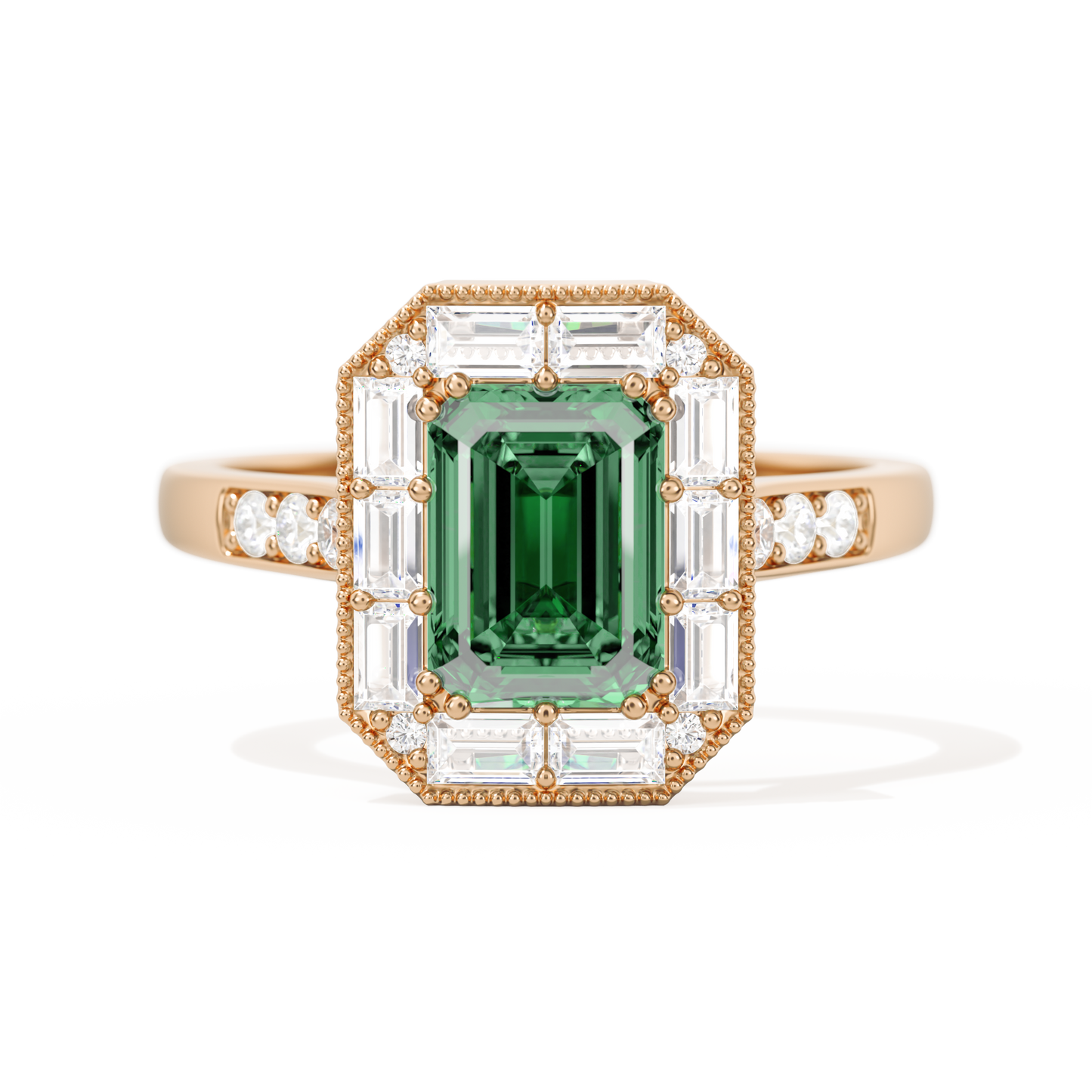 Not So Mini French Cut Halo