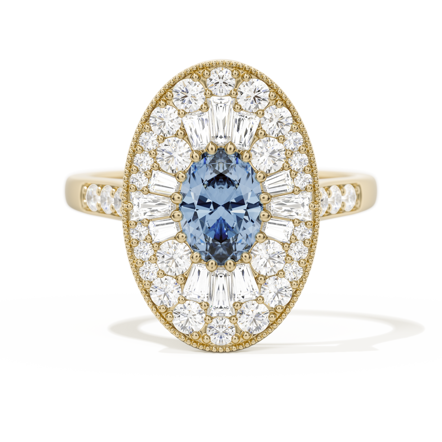 Oval Ballerina Oval Center