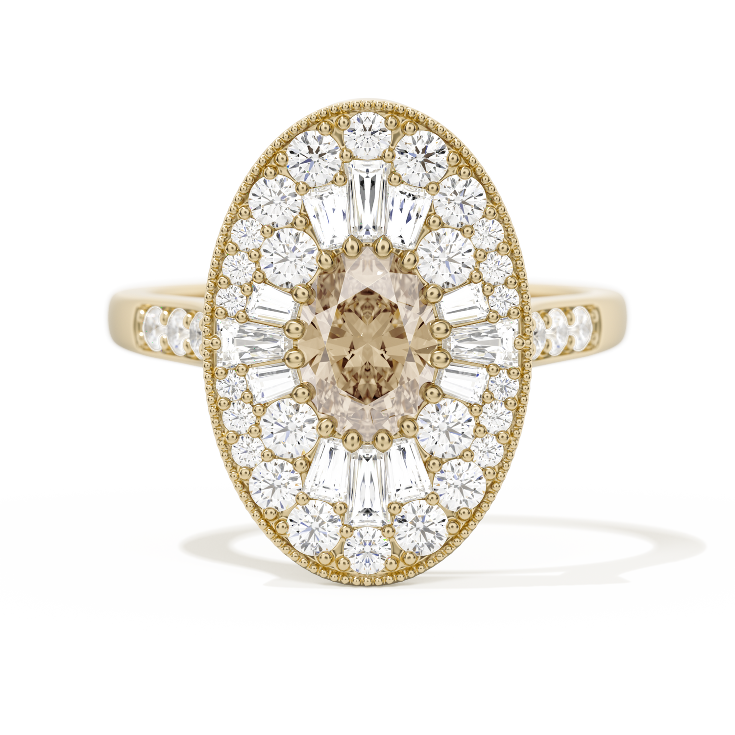 Oval Ballerina Oval Center