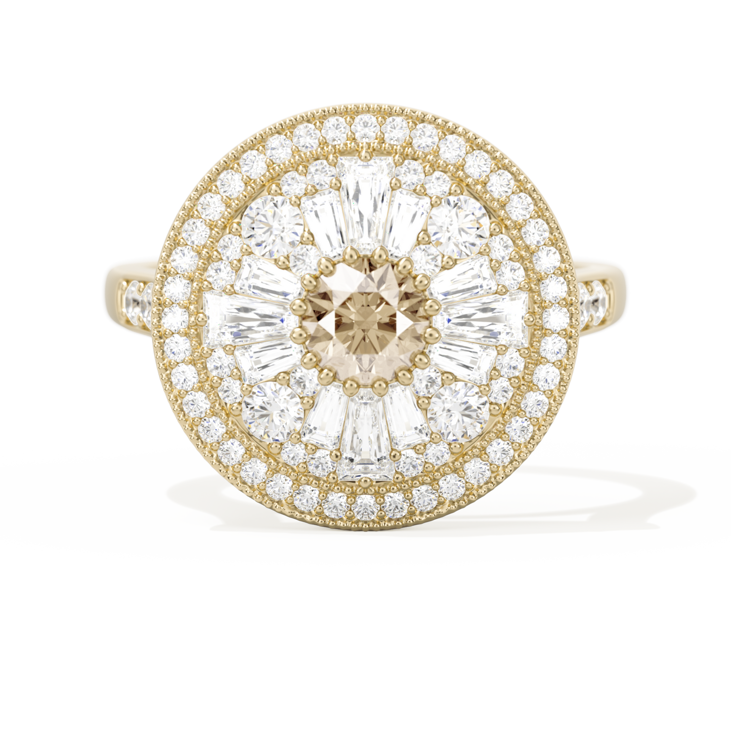 Ballerina Round with Halo