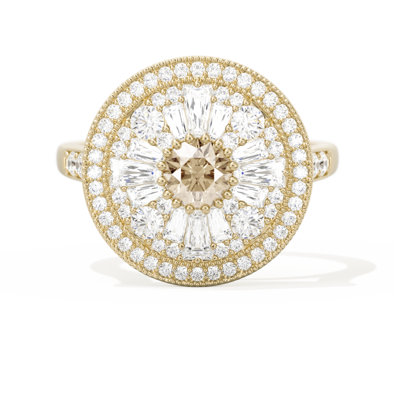 Ballerina Round with Halo