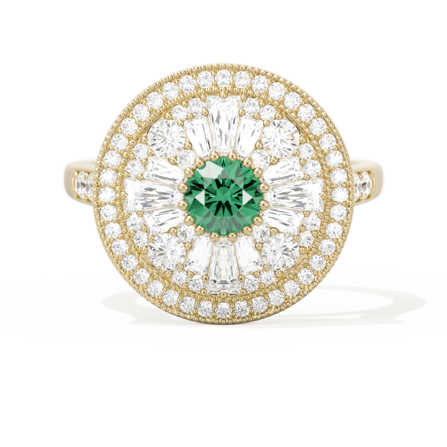 Ballerina Round with Halo