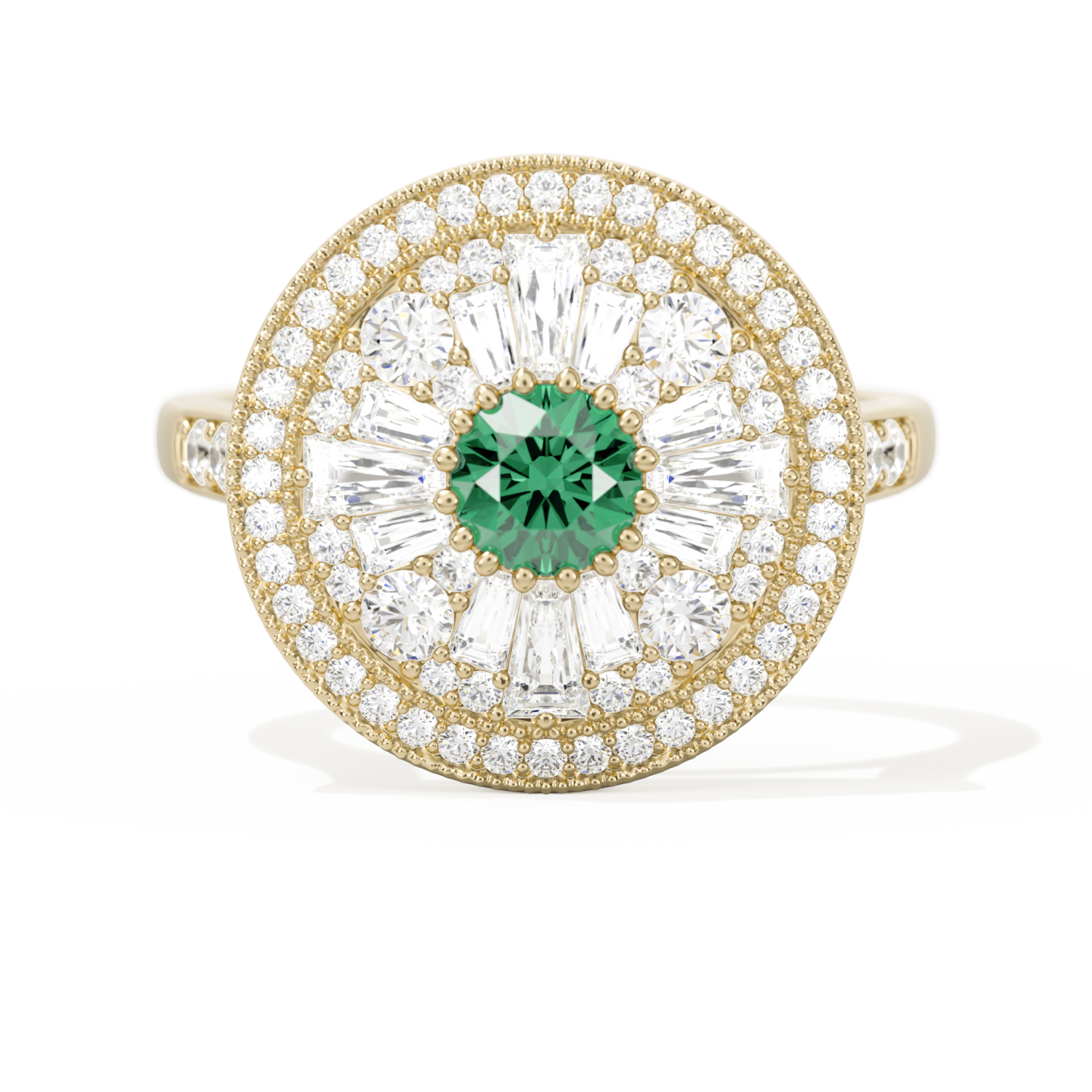 Ballerina Round with Halo