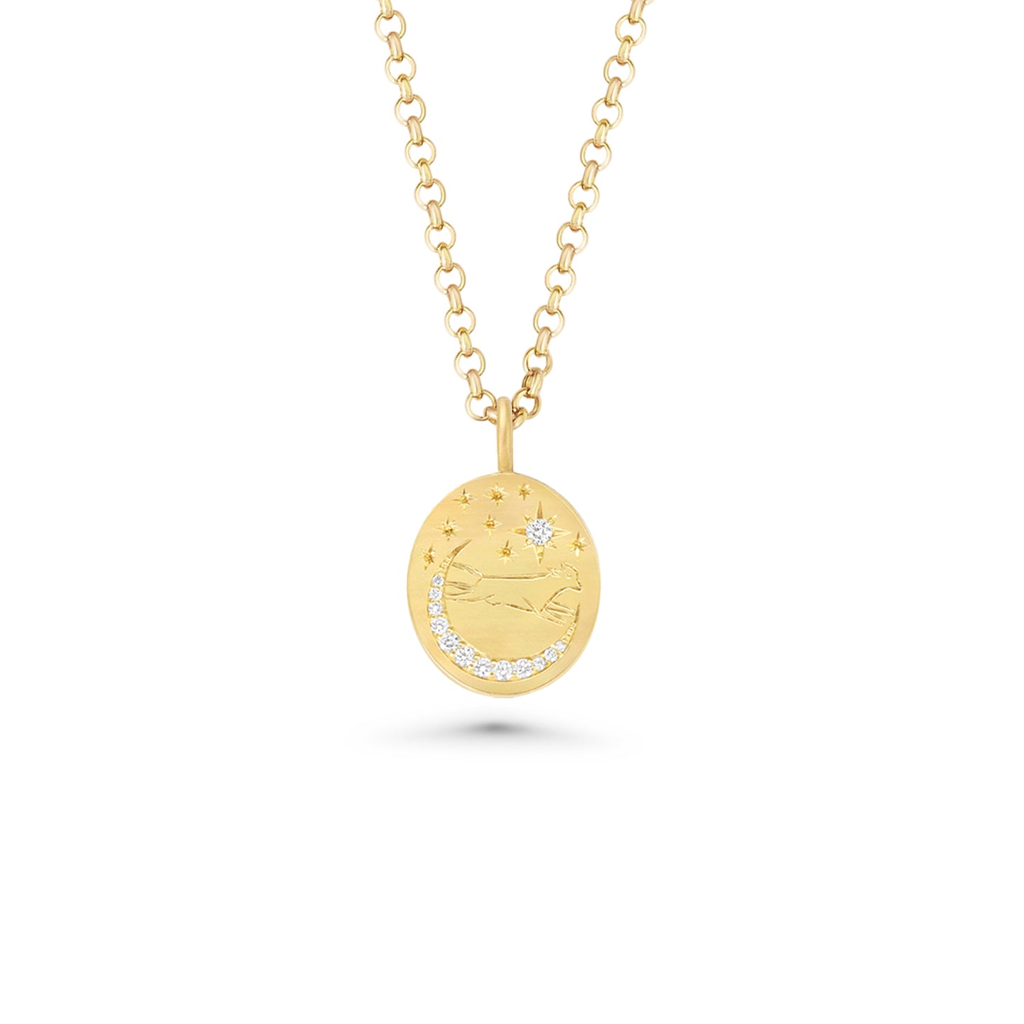 Cow Jumping Over The Moon Pendant