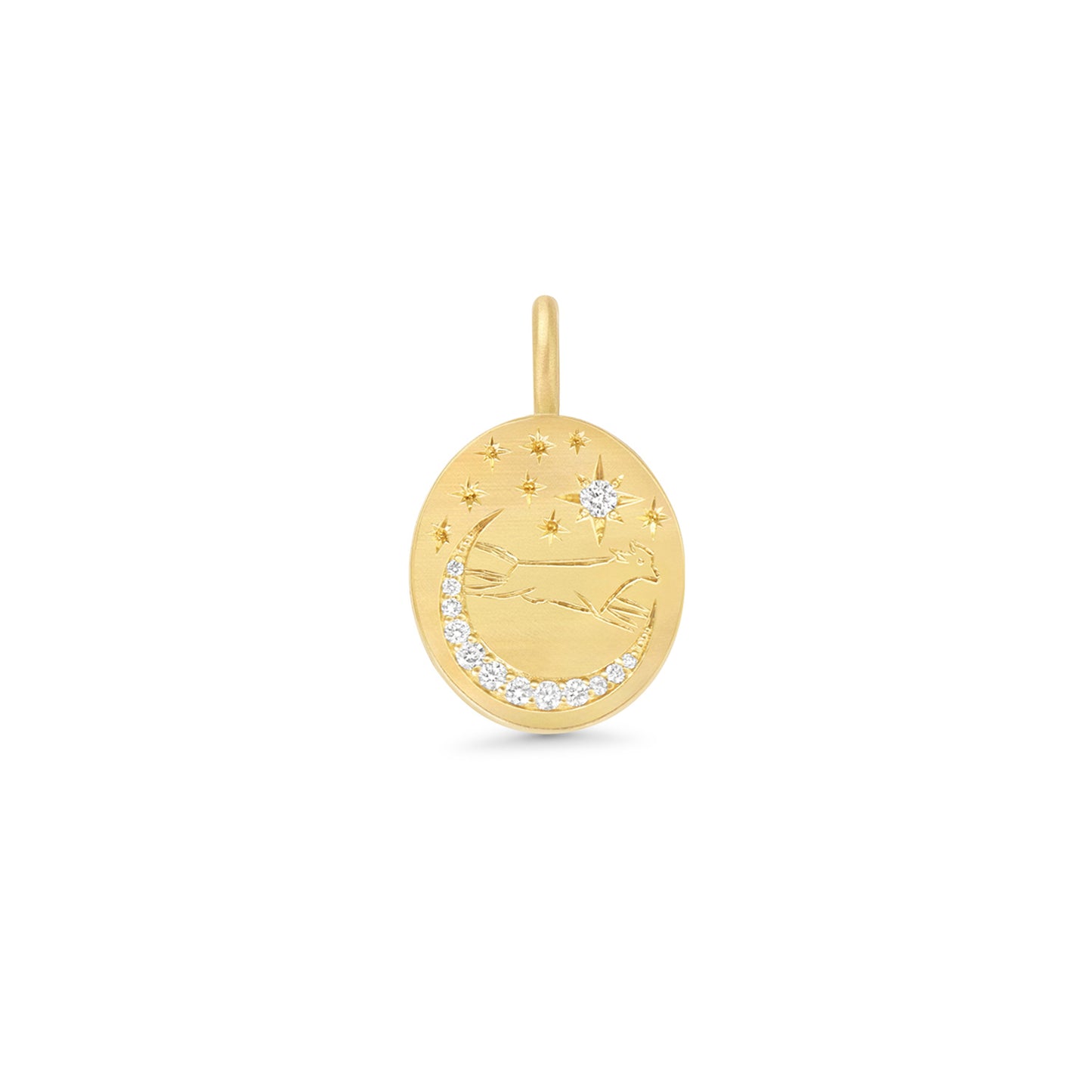 Cow Jumping Over The Moon Pendant