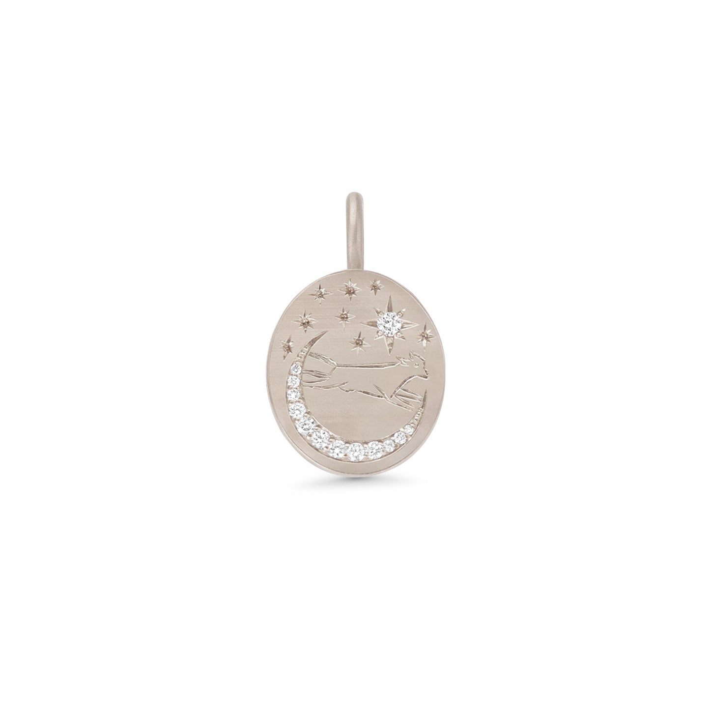 Cow Jumping Over The Moon Pendant