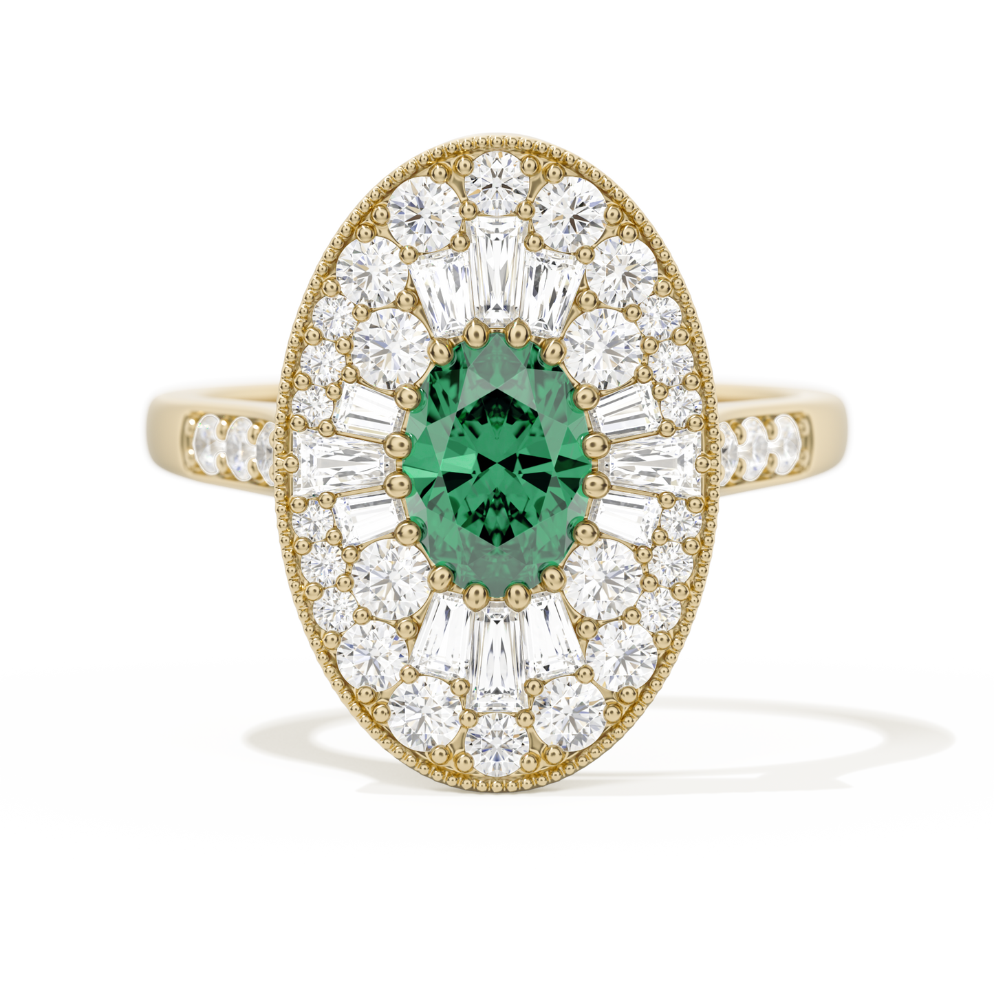 Oval Ballerina Oval Center