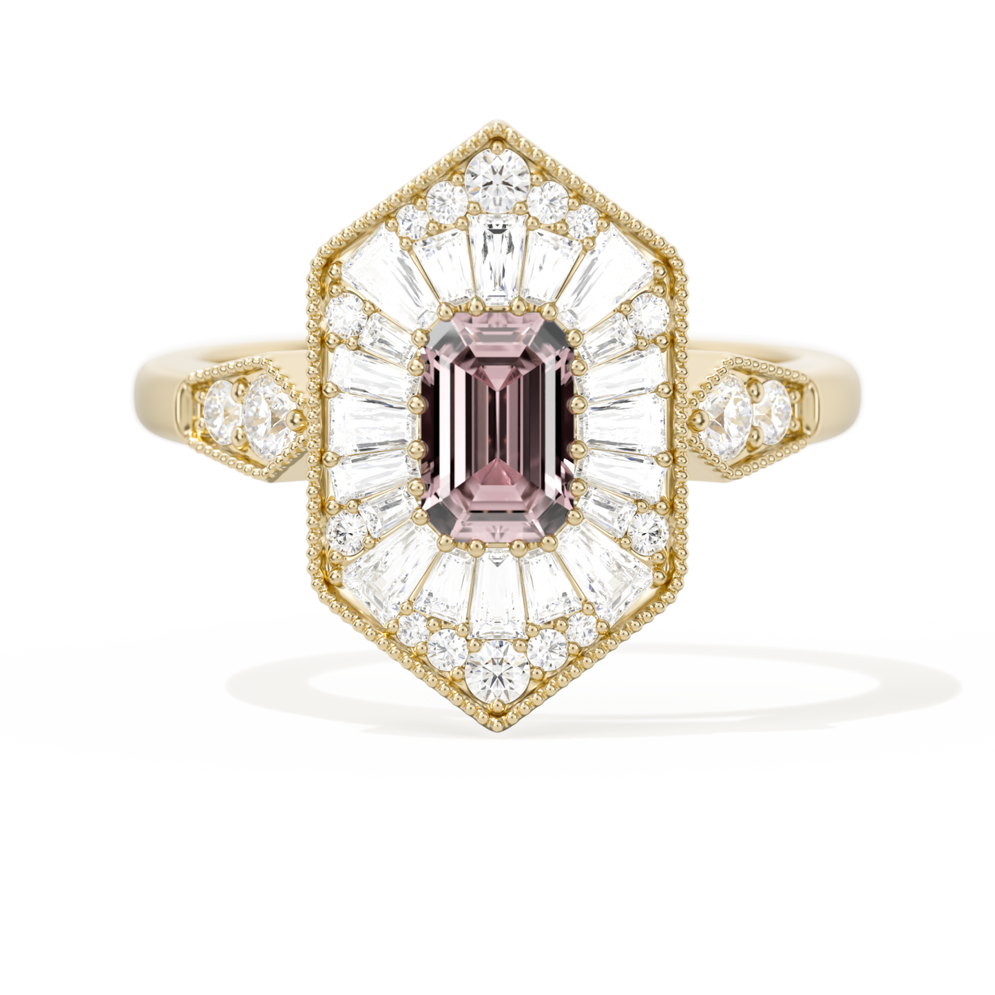 Ballerina Elongated Emerald