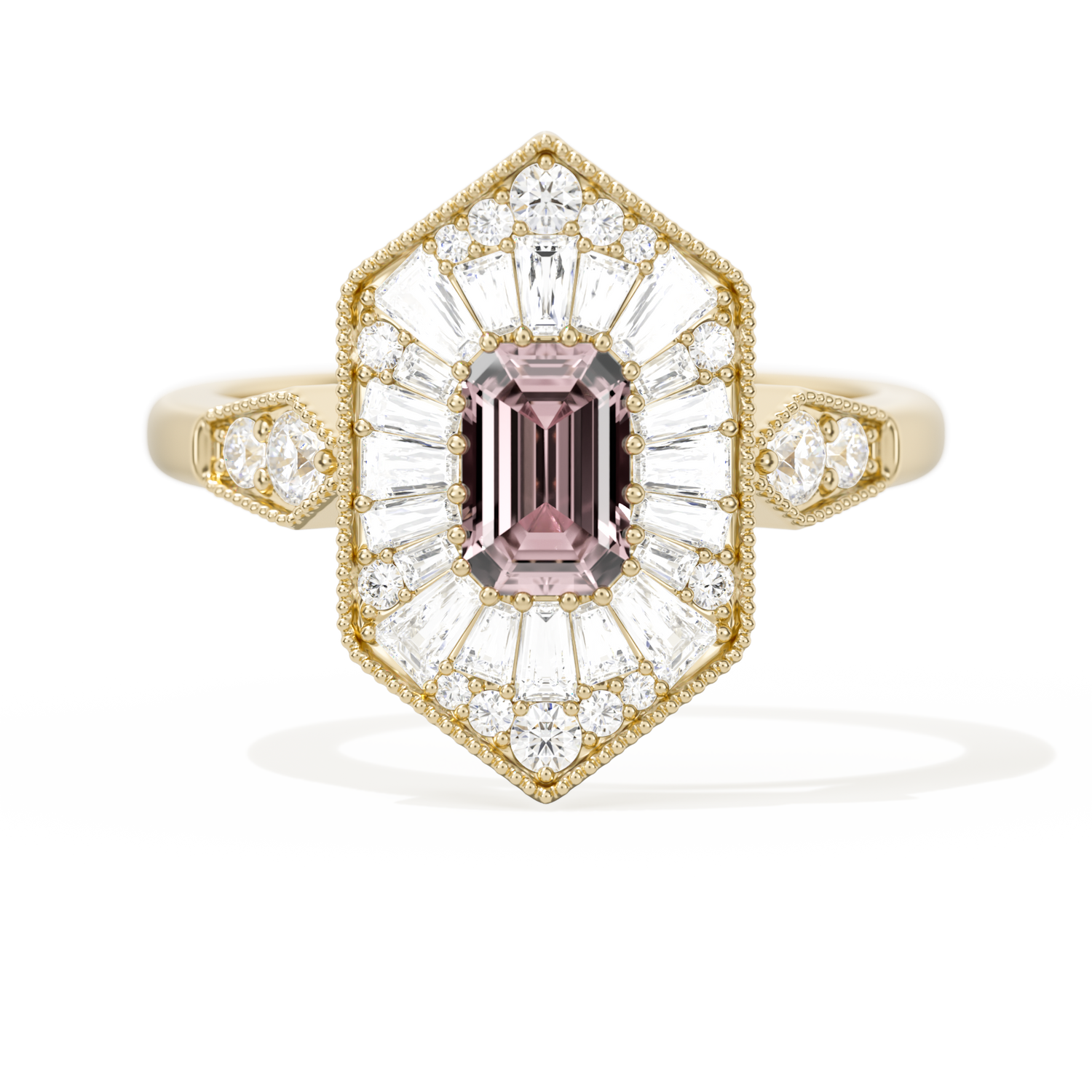 Ballerina Elongated Emerald