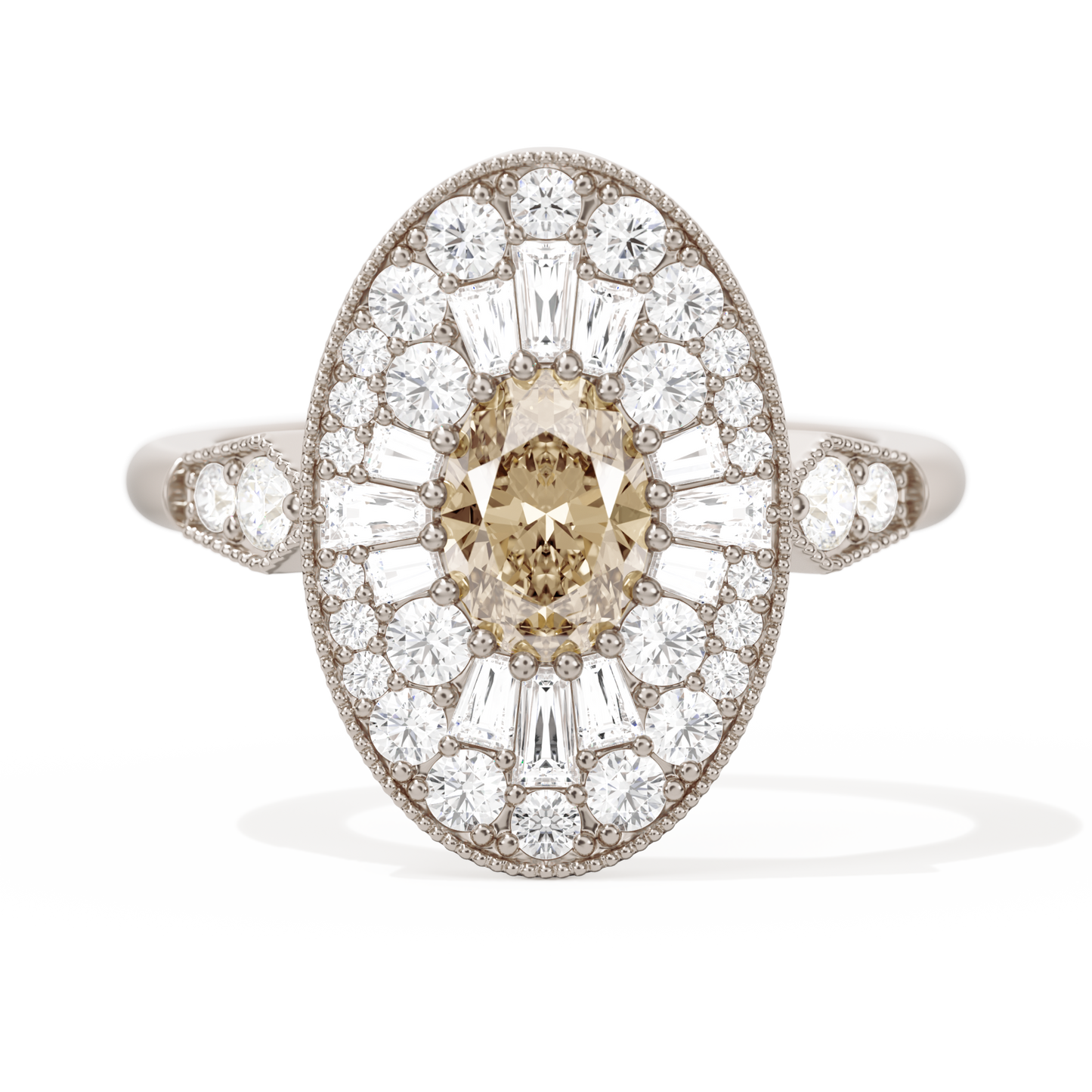 Oval Ballerina Oval Center