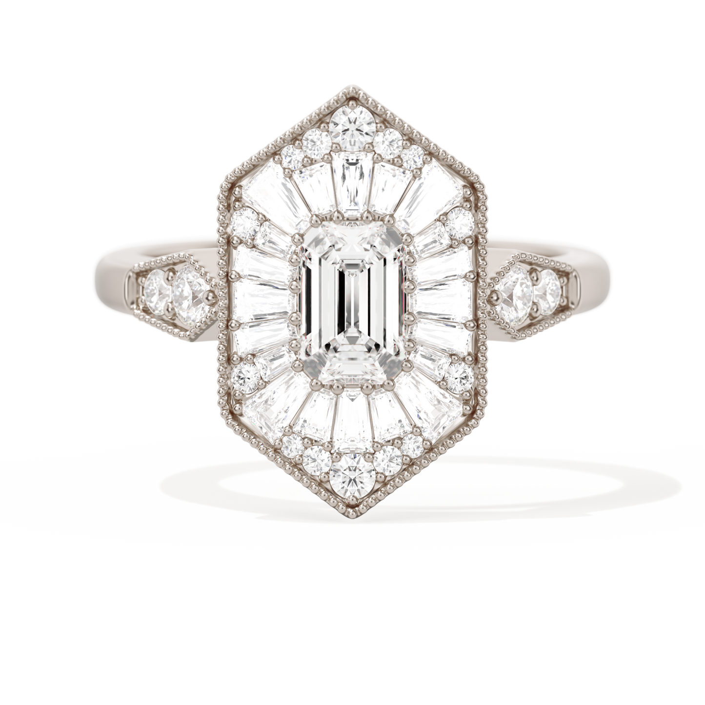 Ballerina Elongated Emerald