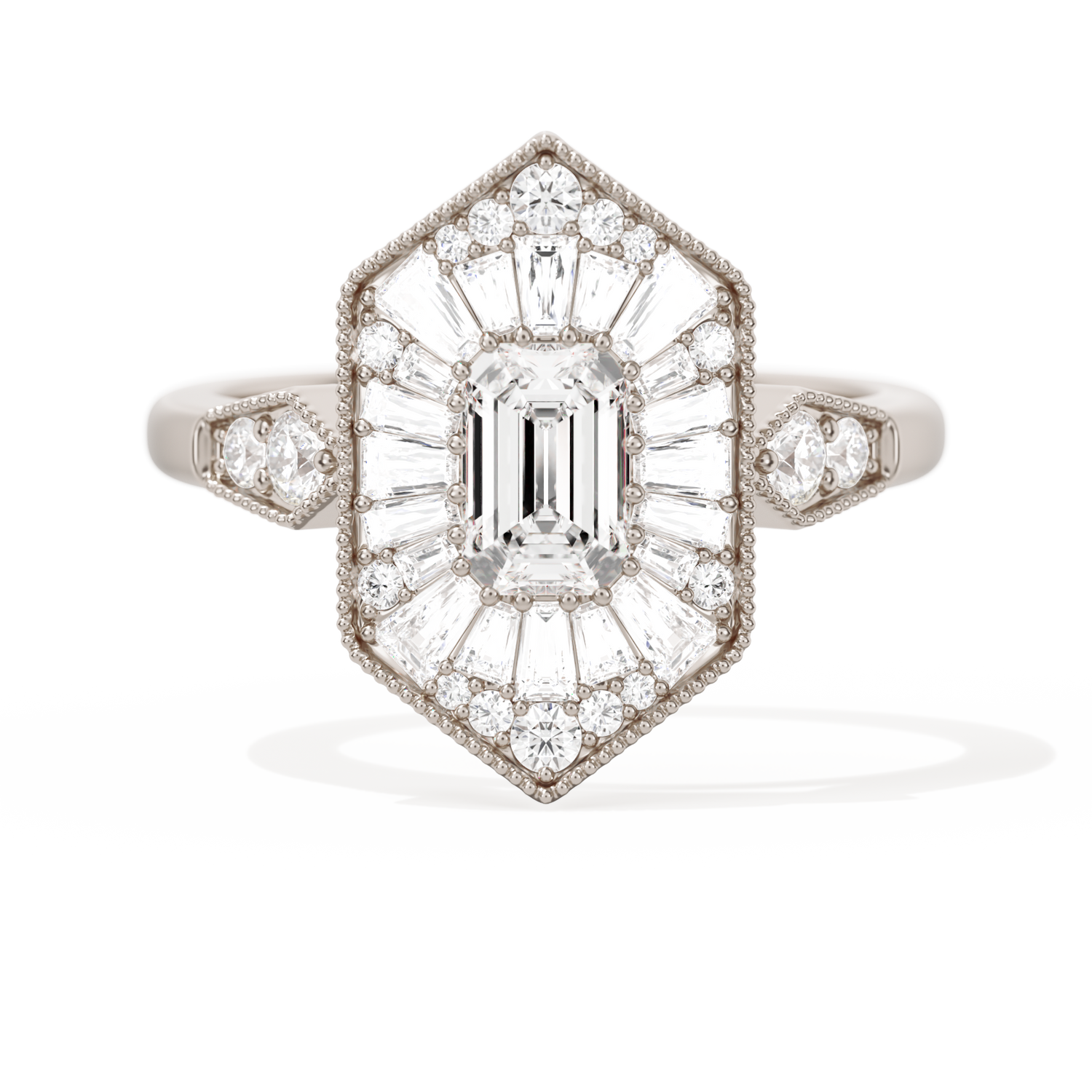 Ballerina Elongated Emerald