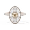 Round with Feather Marquise