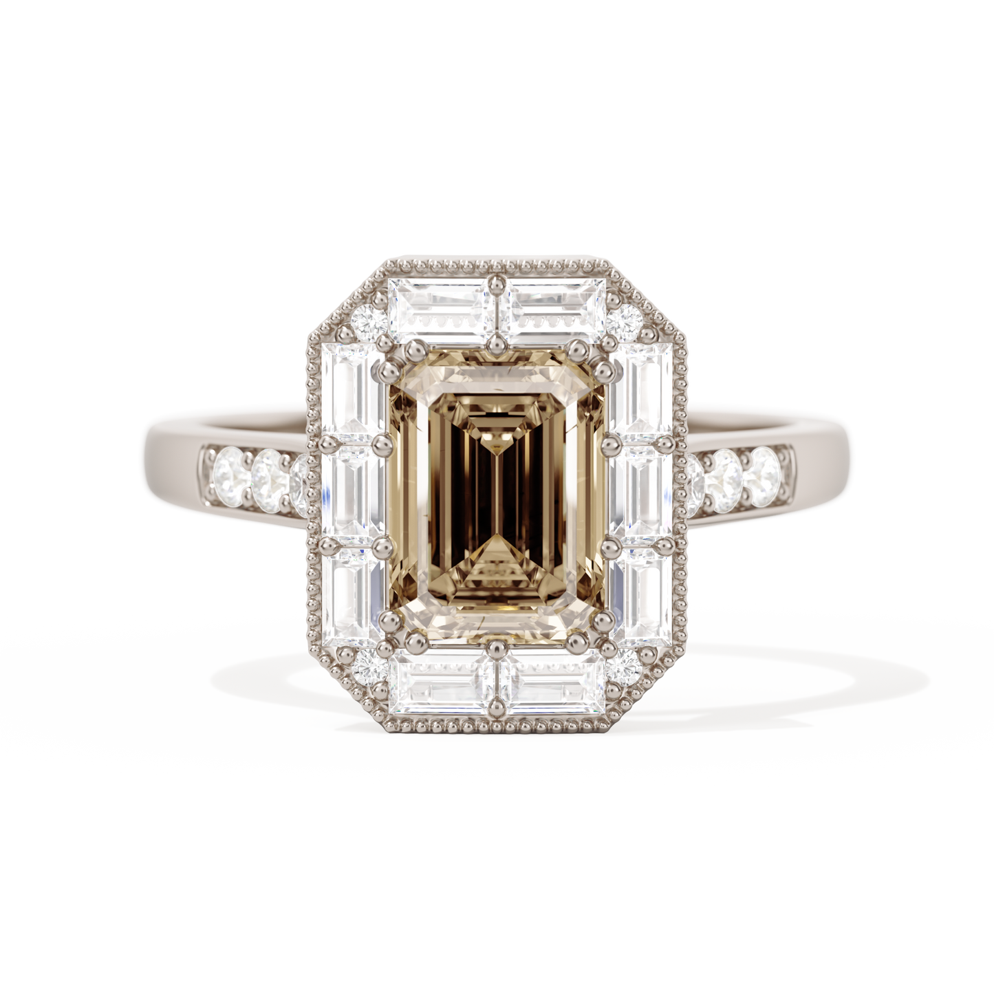 Not So Mini French Cut Halo