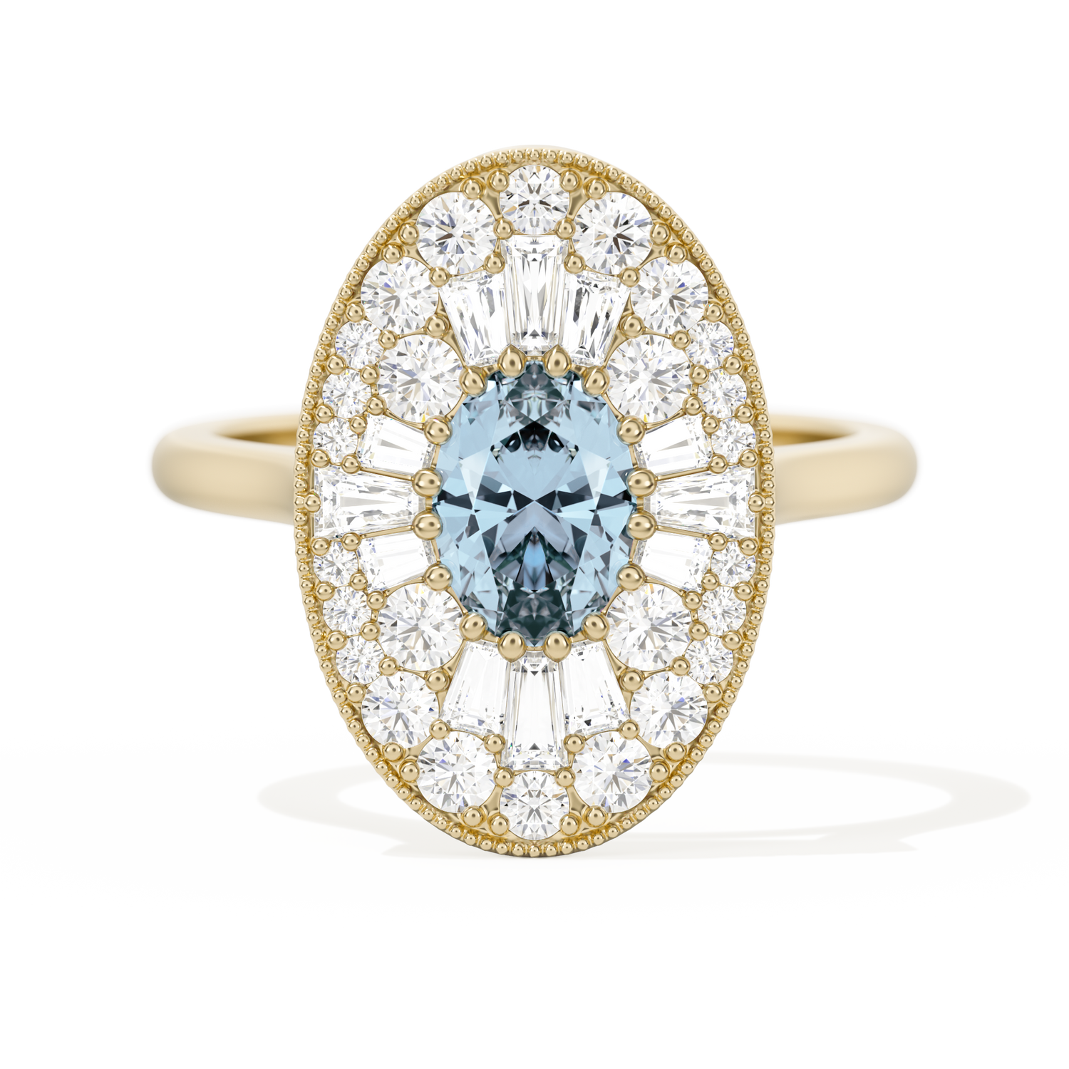 Oval Ballerina Oval Center