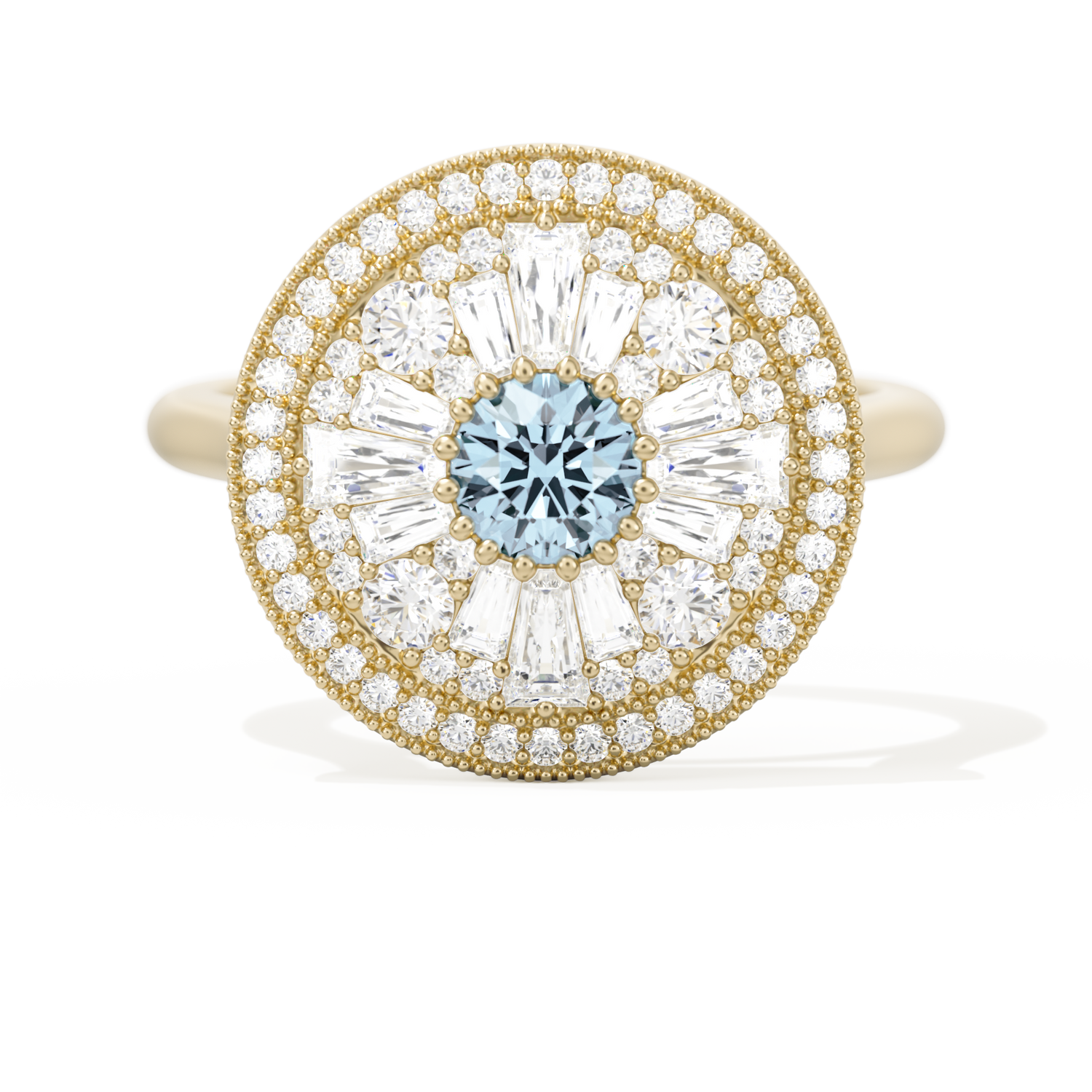 Ballerina Round with Halo