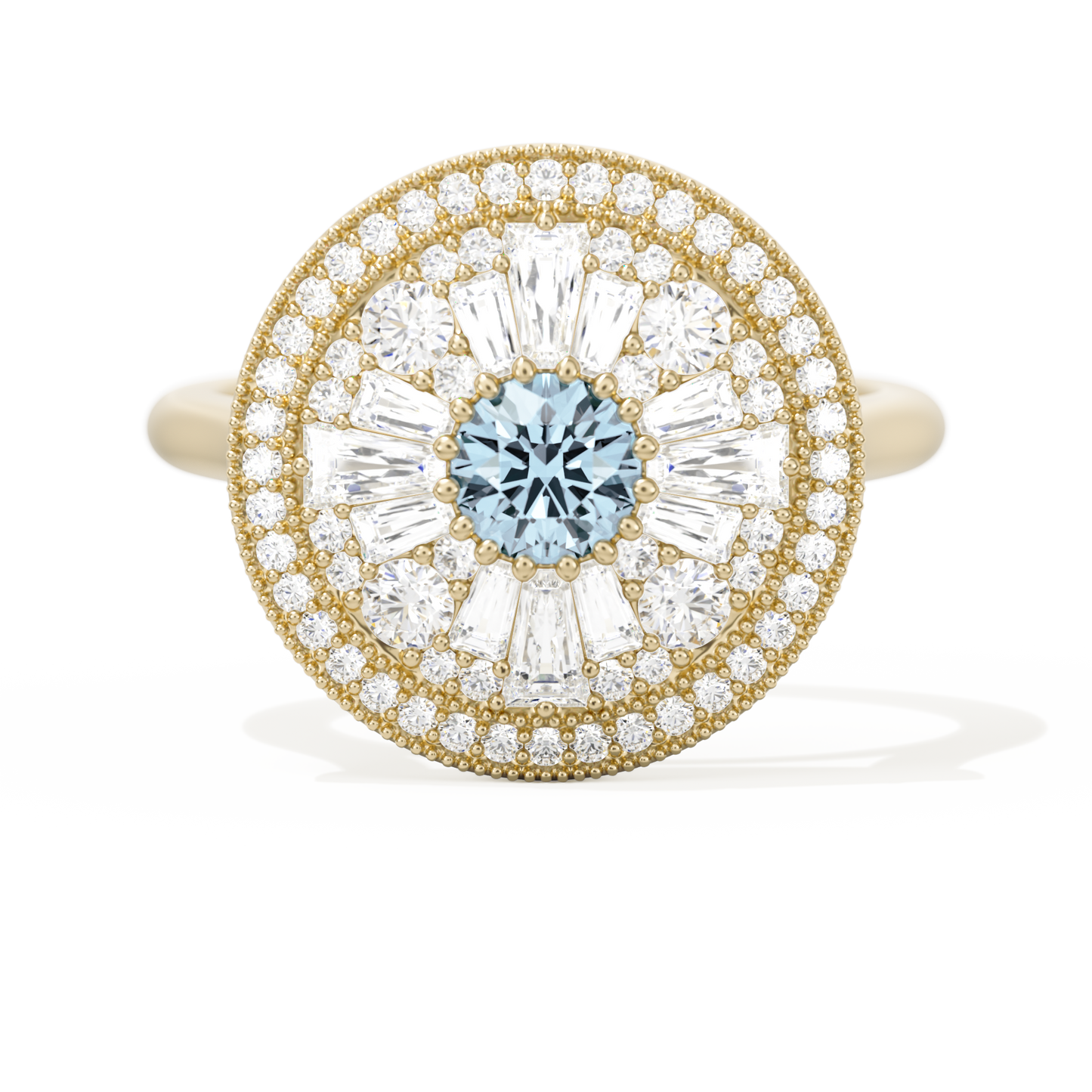 Ballerina Round with Halo