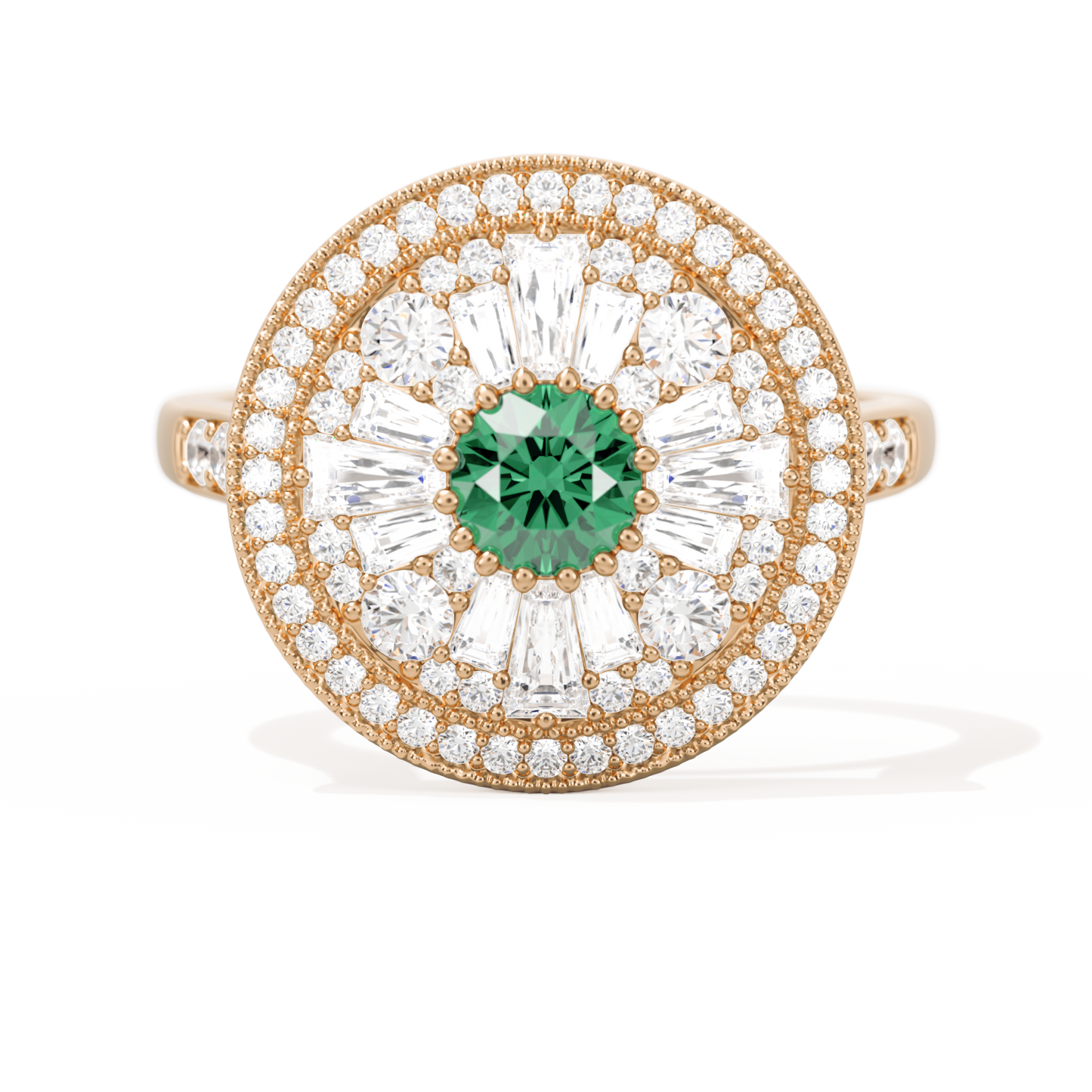 Ballerina Round with Halo