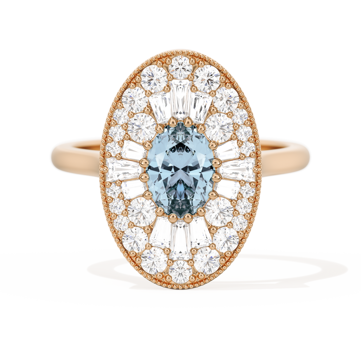 Oval Ballerina Oval Center