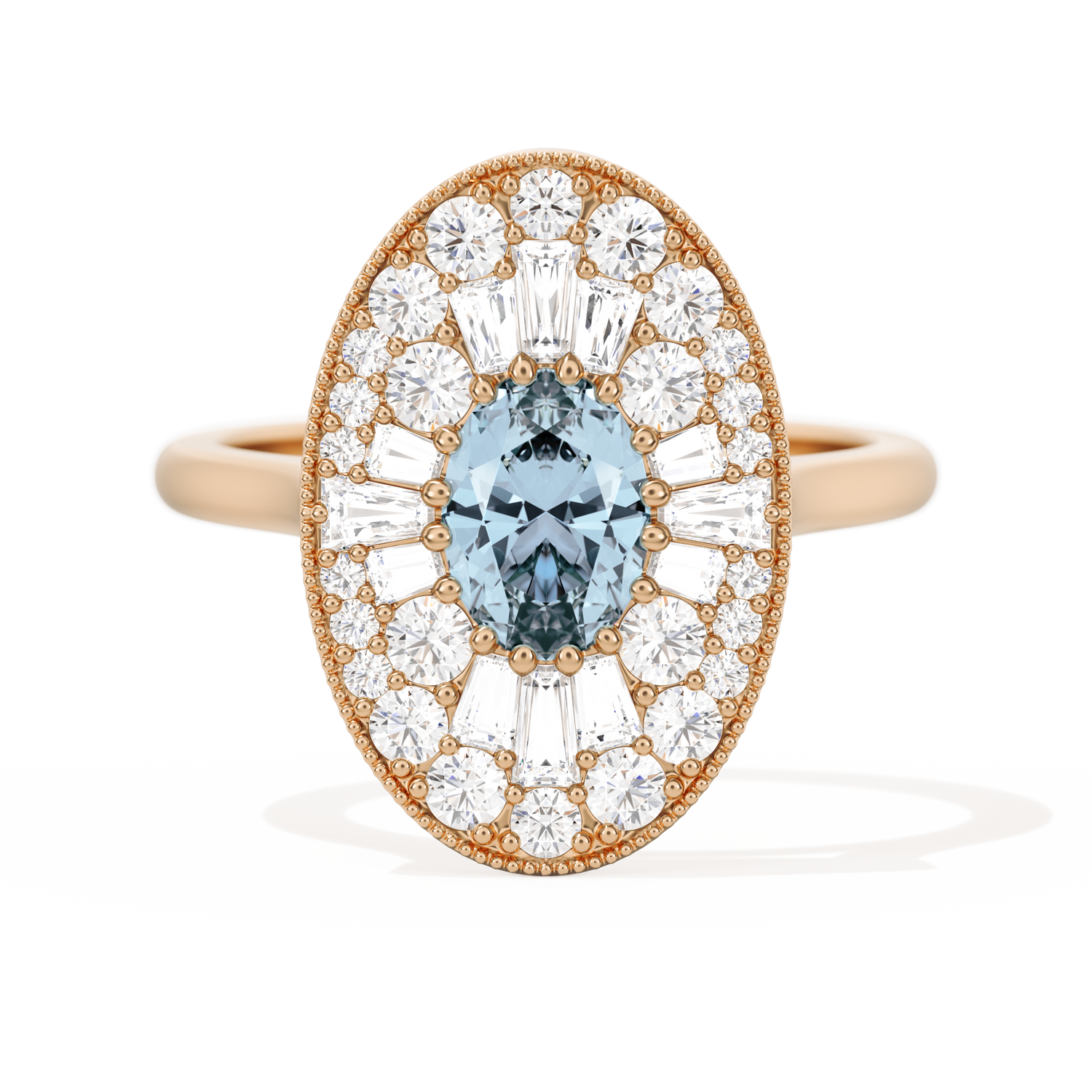 Oval Ballerina Oval Center