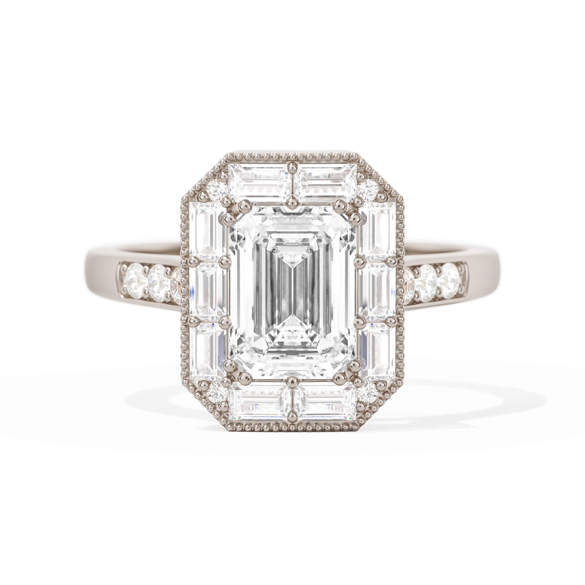 Not So Mini French Cut Halo