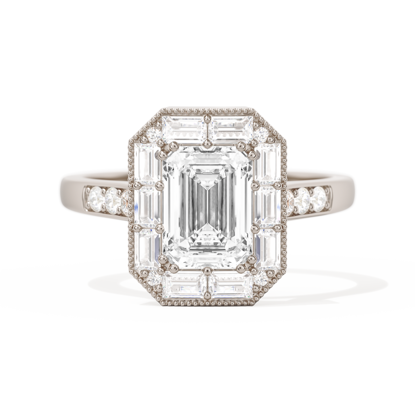 Not So Mini French Cut Halo