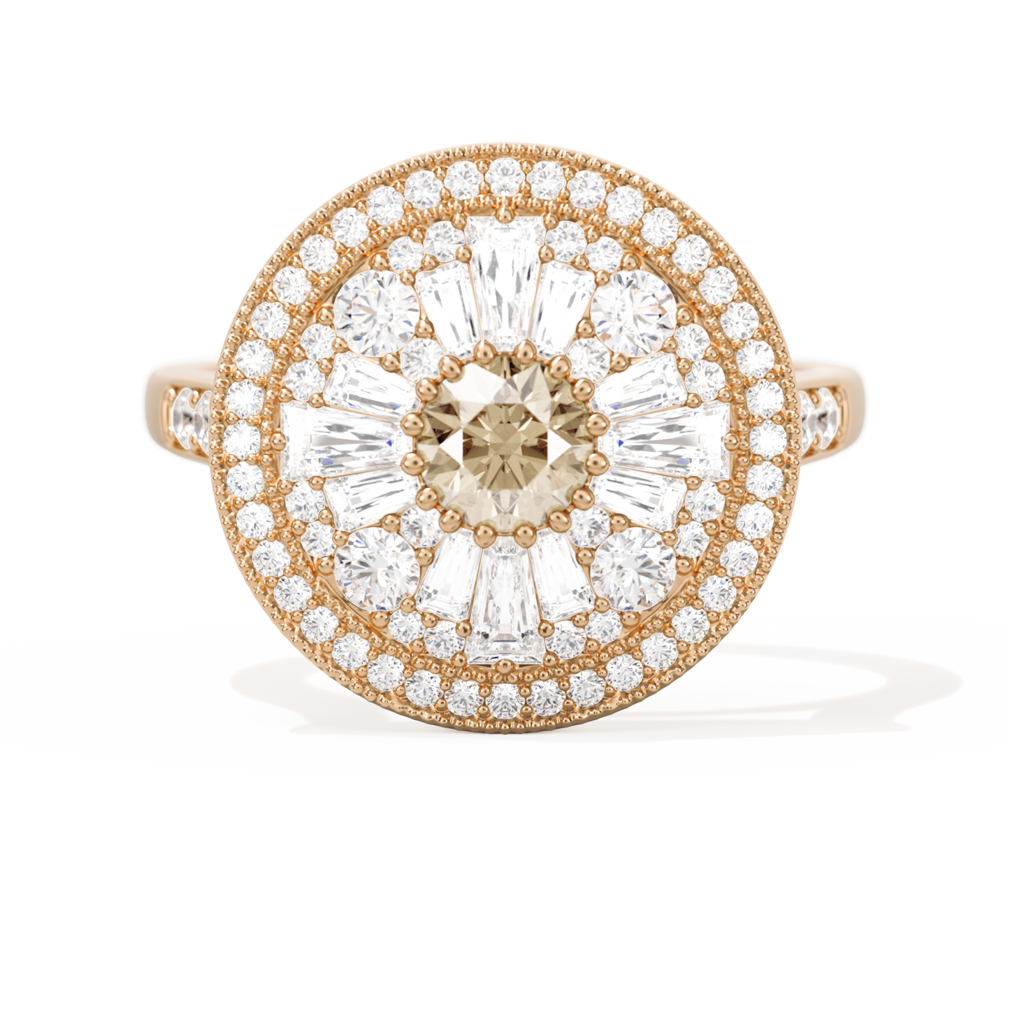 Ballerina Round with Halo