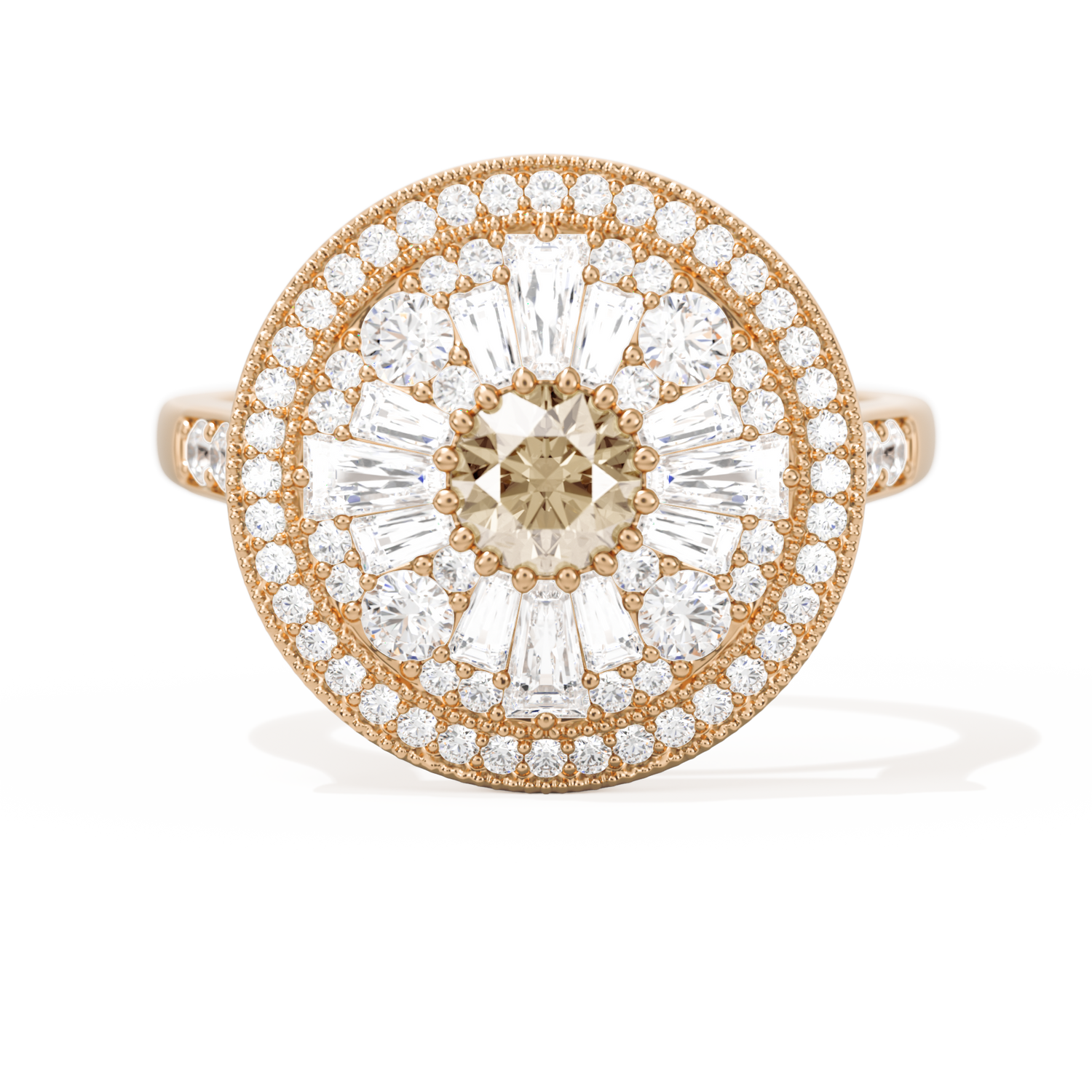 Ballerina Round with Halo