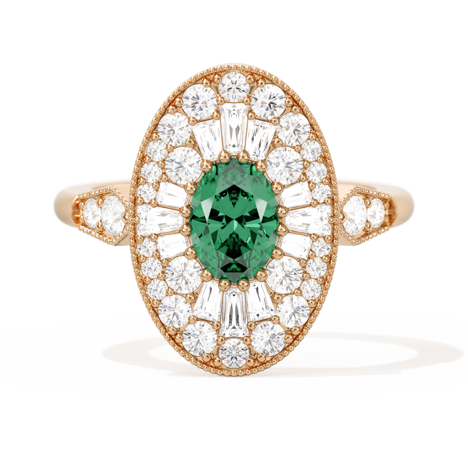 Oval Ballerina Oval Center