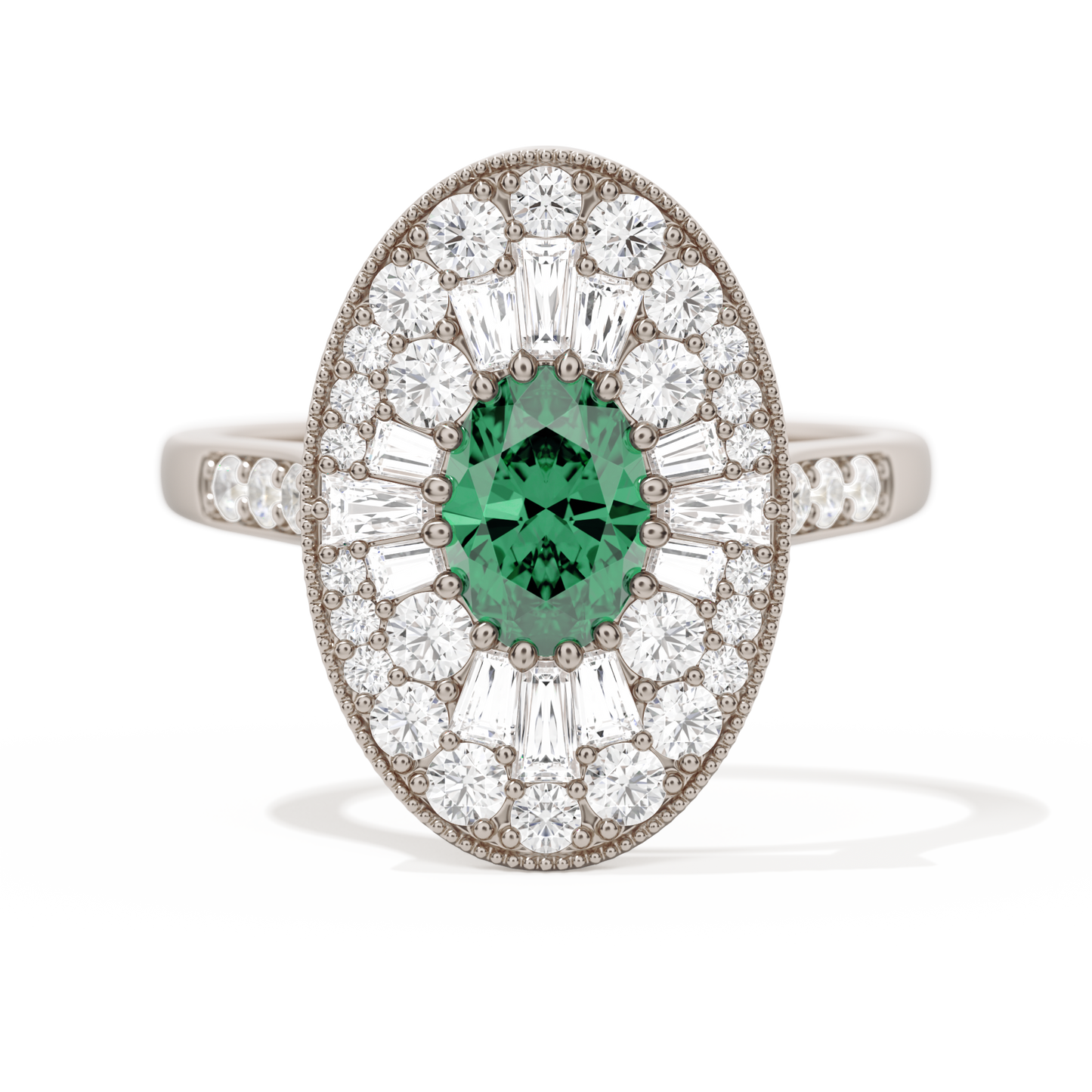 Oval Ballerina Oval Center