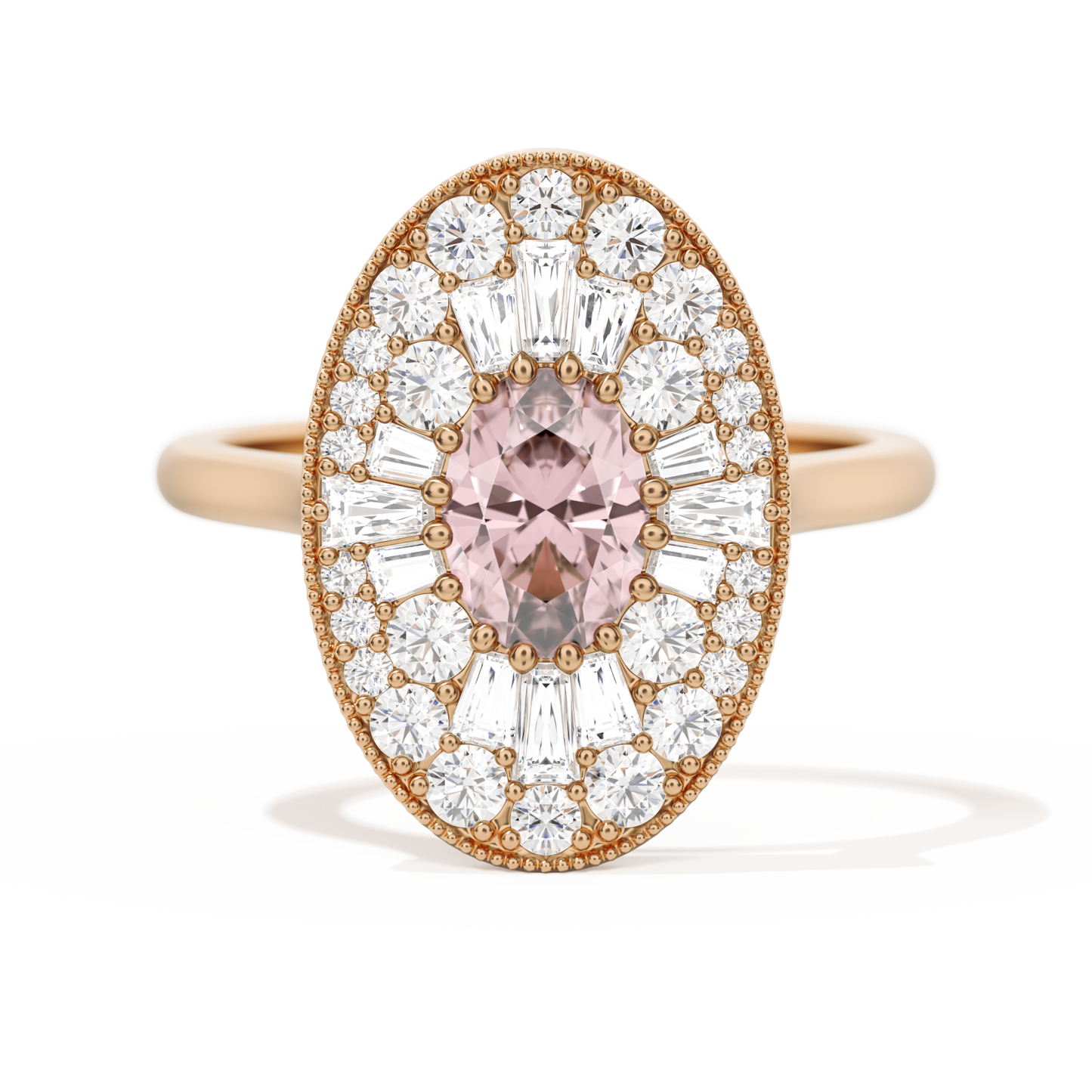 Oval Ballerina Oval Center