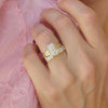 Dawnstar Emerald Cut Diamond Ring
